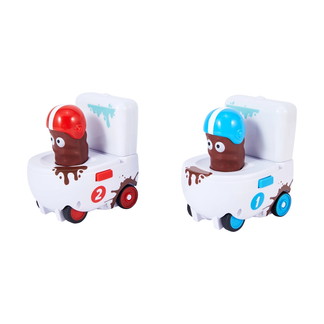 3 Poo Fighters Remote Control Bumper Toilets Toy, 3 of 6