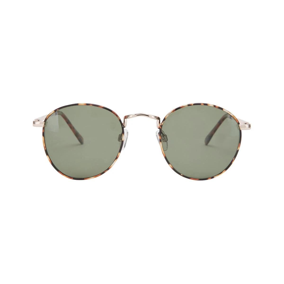 2 Round Frame Elevated Sunglasses Tort, 2 of 3