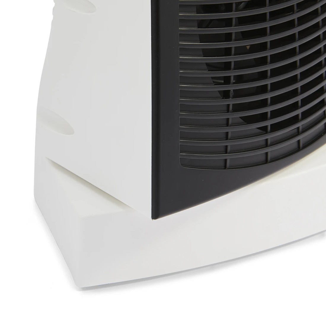 6 Oscillating Fan Heater - Black and White, 6 of 9
