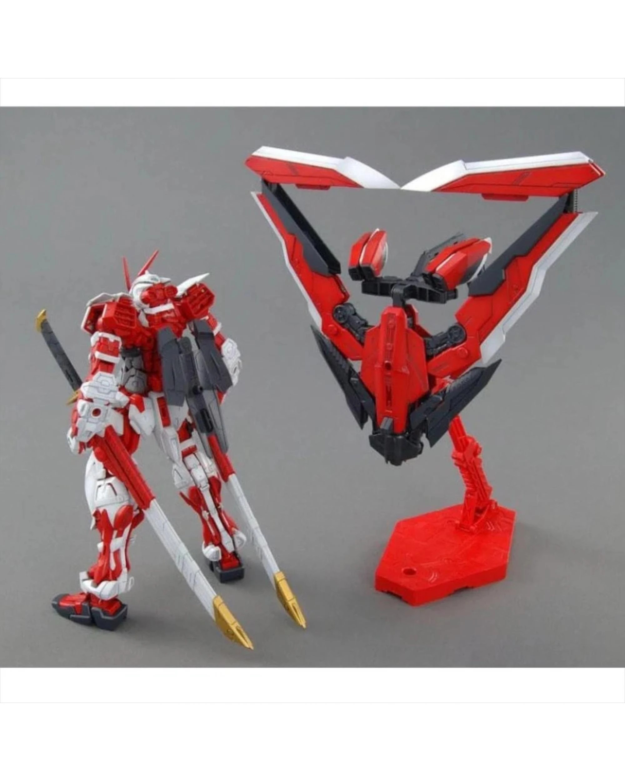 5 Bandai Master Grade Gundam Astray Red Frame Revise 1/100 Scale Model Kit, 5 of 6
