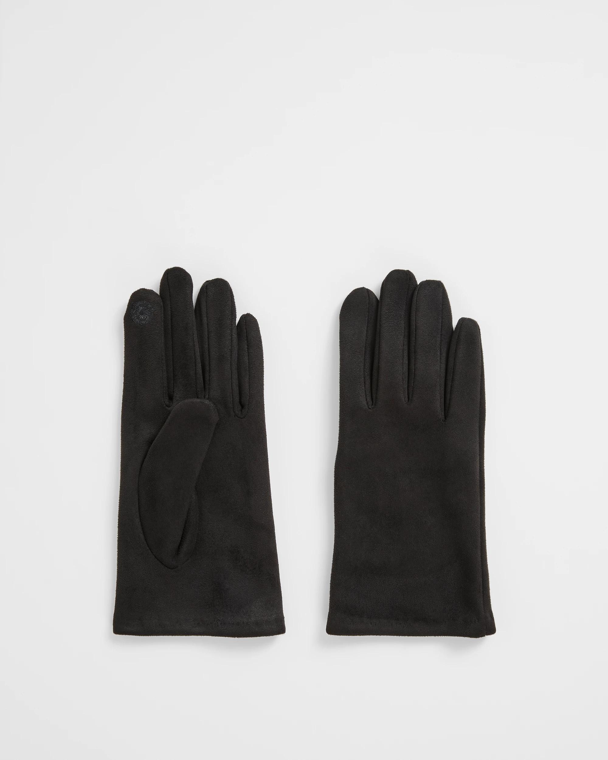 1 Target Woman Soft Touch Gloves BLACK, 1 of 2