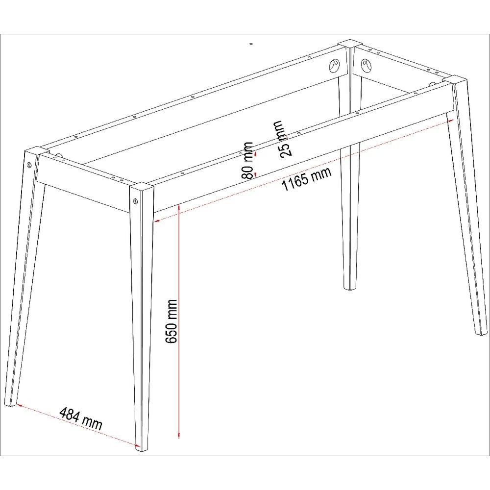 10 Copenhagen Solid Timber 1500mm Desk Desks, Tables and Workstations, 10 of 10