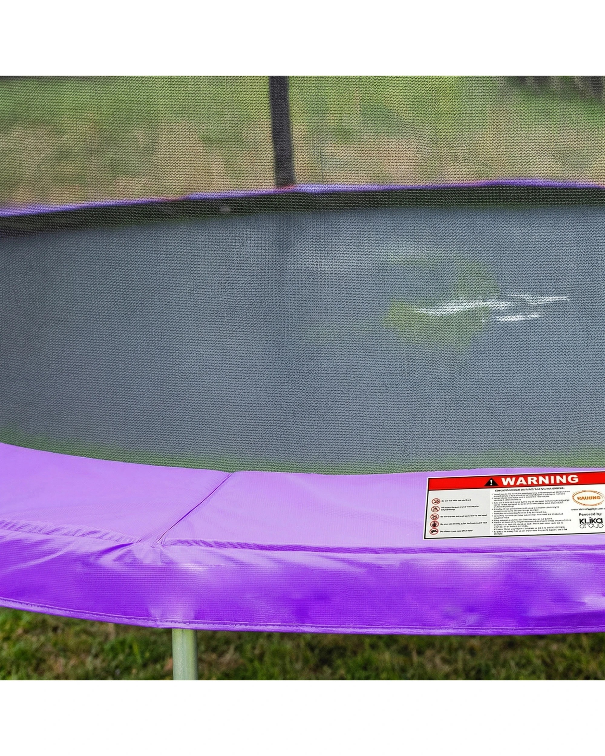 5 Kahuna Classic 6 ft Trampoline with Basketball Set - Green, 5 of 8