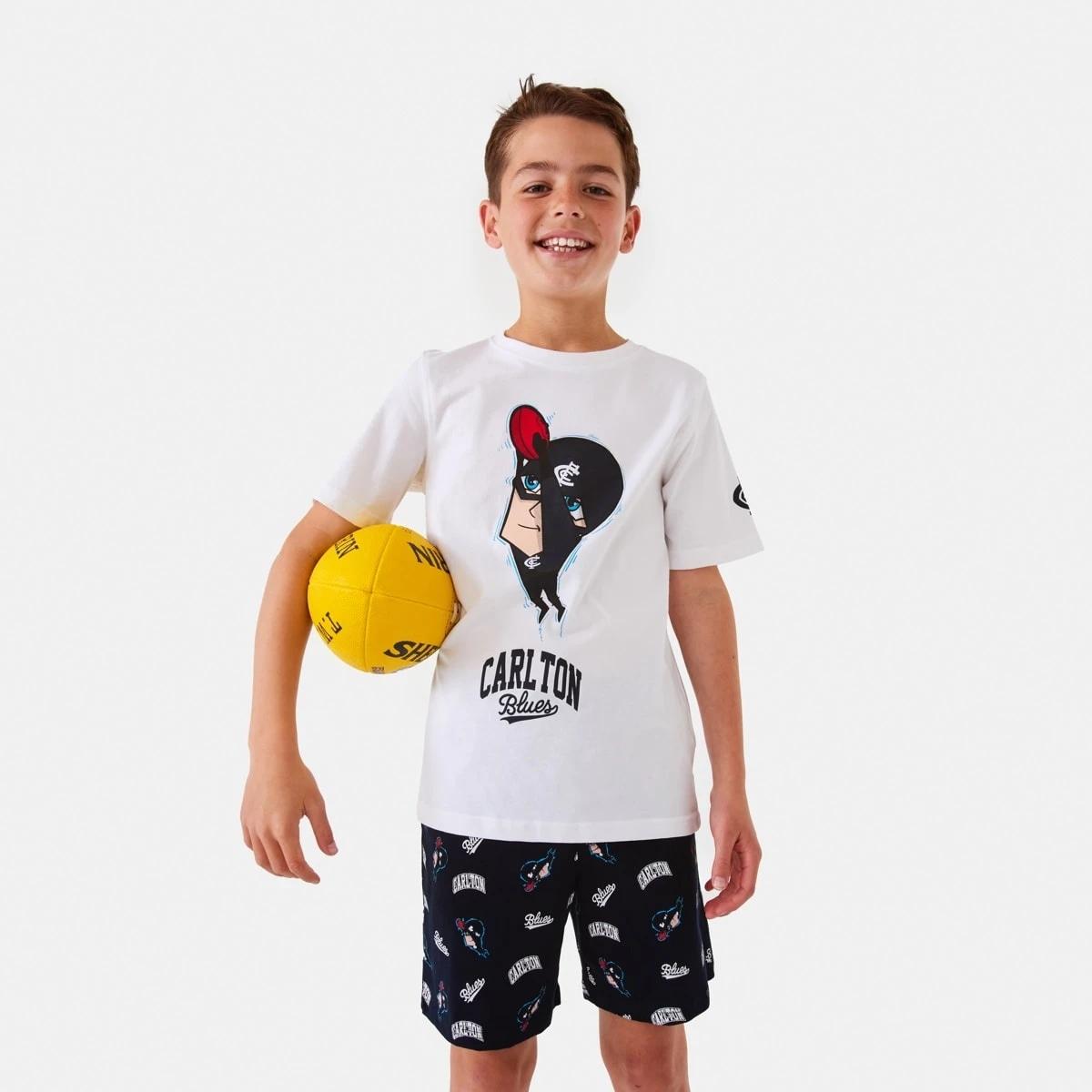2 Active Kids AFL Pyjama Set Carlton, 2 of 10