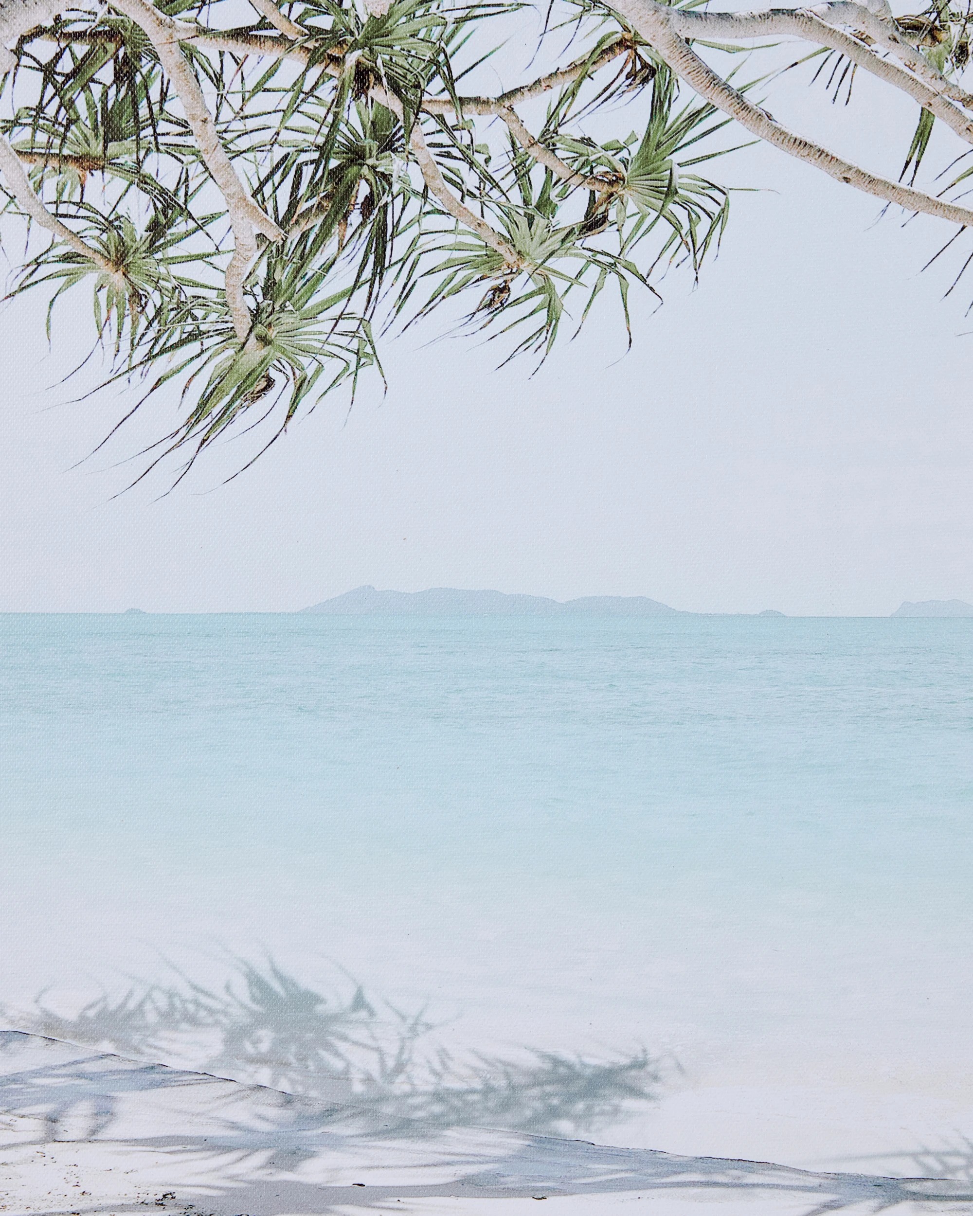 3 2 Pack Beach Framed Canvas - 40cm x 40cm Each, 3 of 6