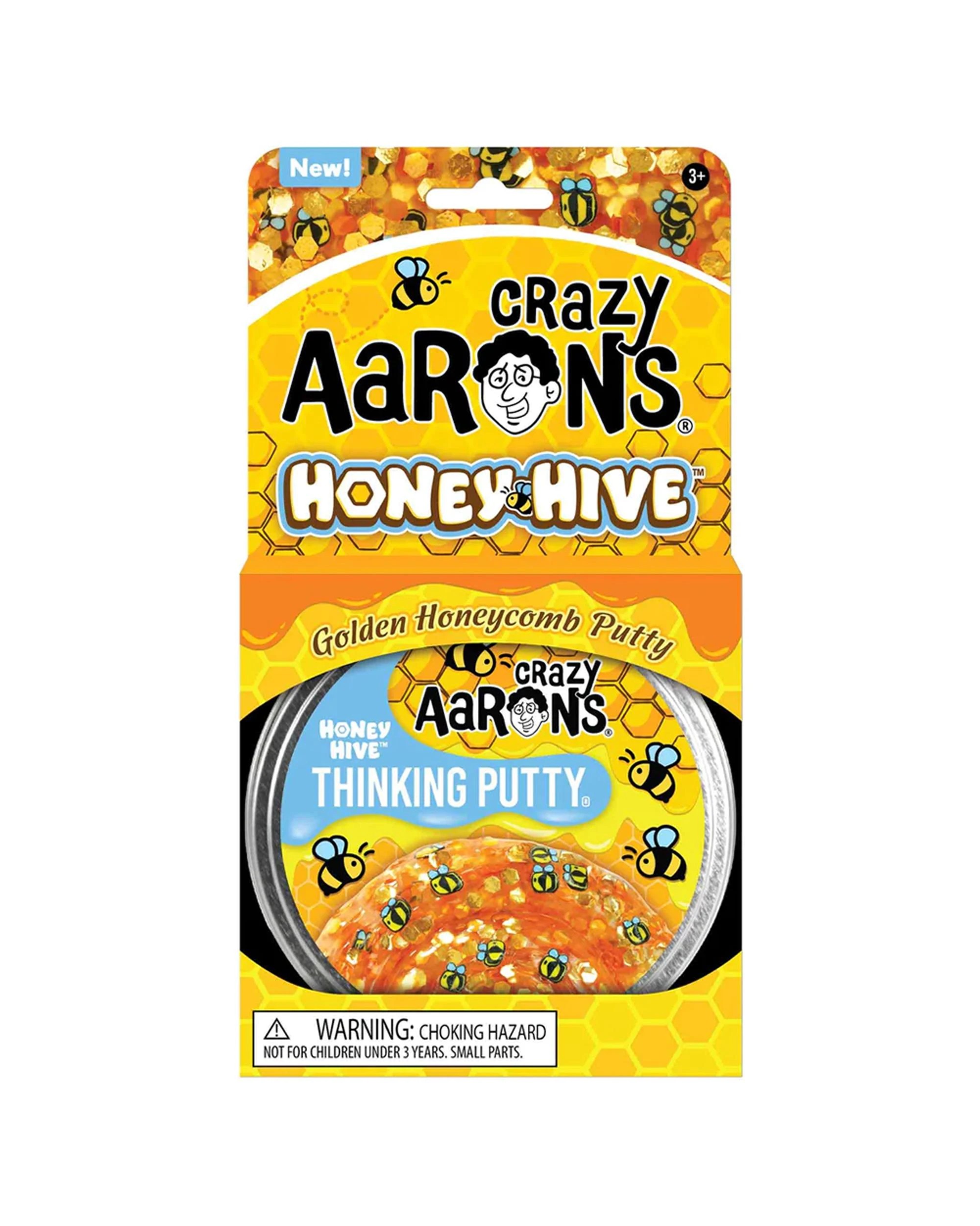1 Crazy Aaron's Thinking Putty Trendsetters Honey Hive 4 inch Tin - Multi, 1 of 1
