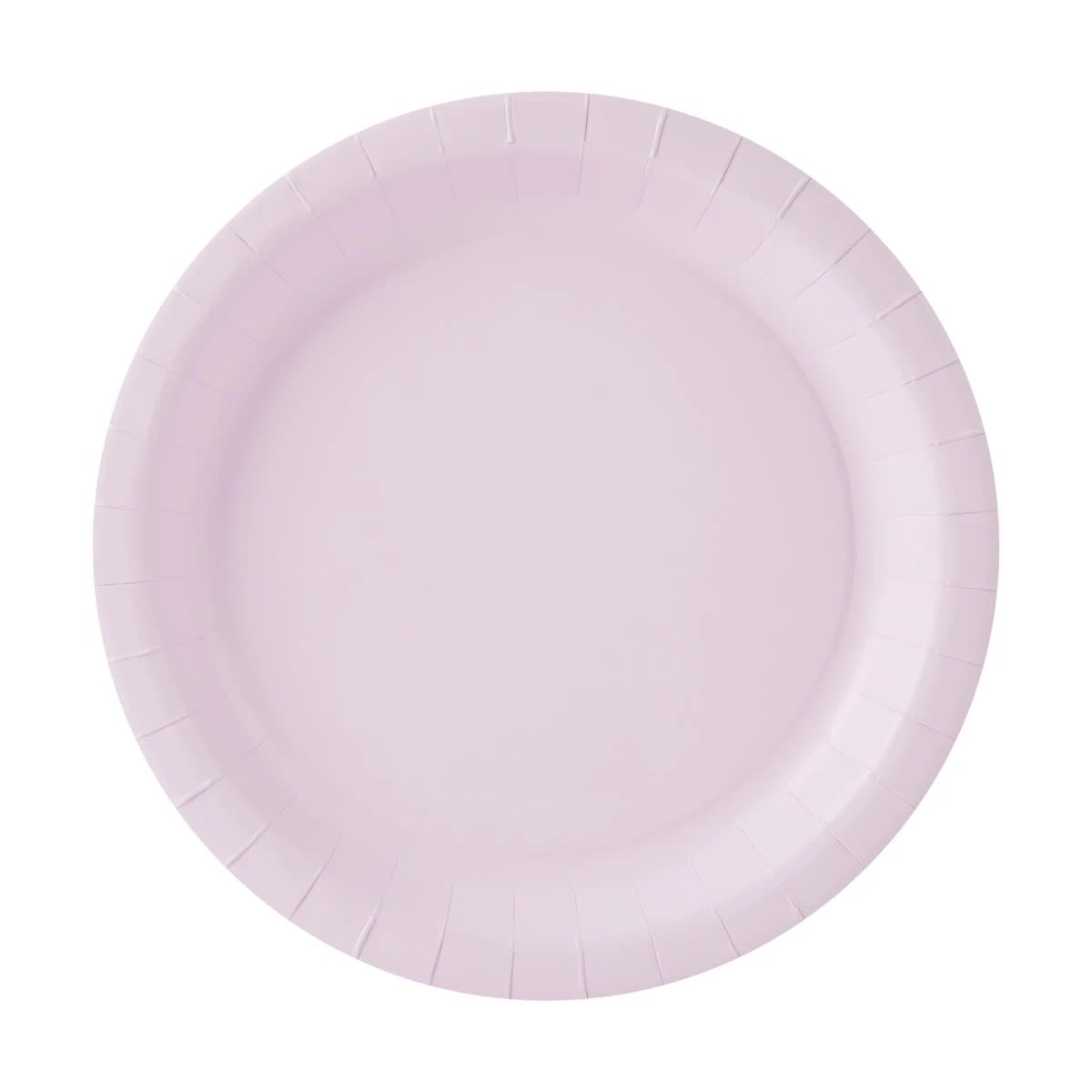 1 16 Piece Pastel Purple Paper Plates, 1 of 4