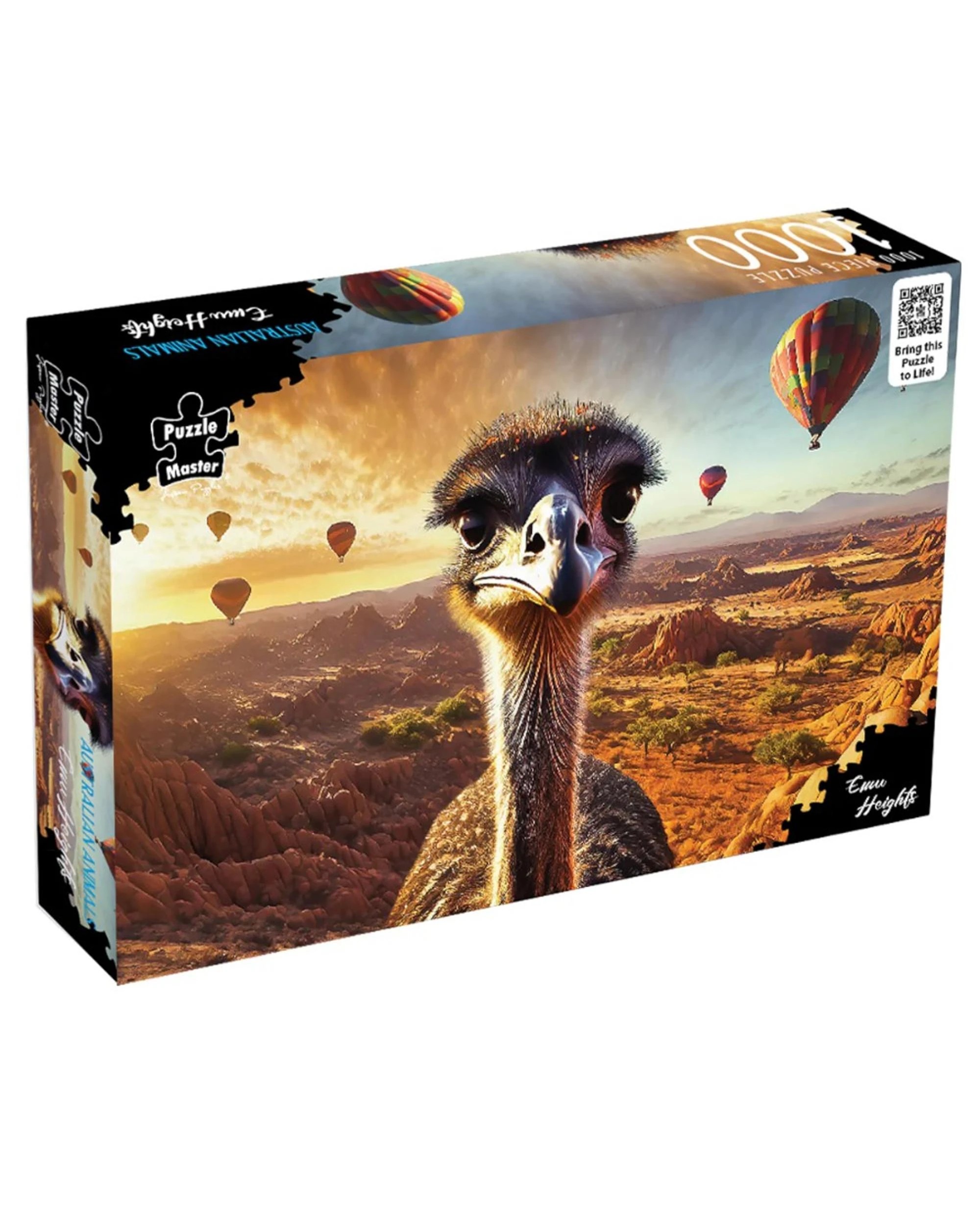 1 Puzzle Master Emu Heights AR Edition 1000 Piece Jigsaw Puzzle, 1 of 9