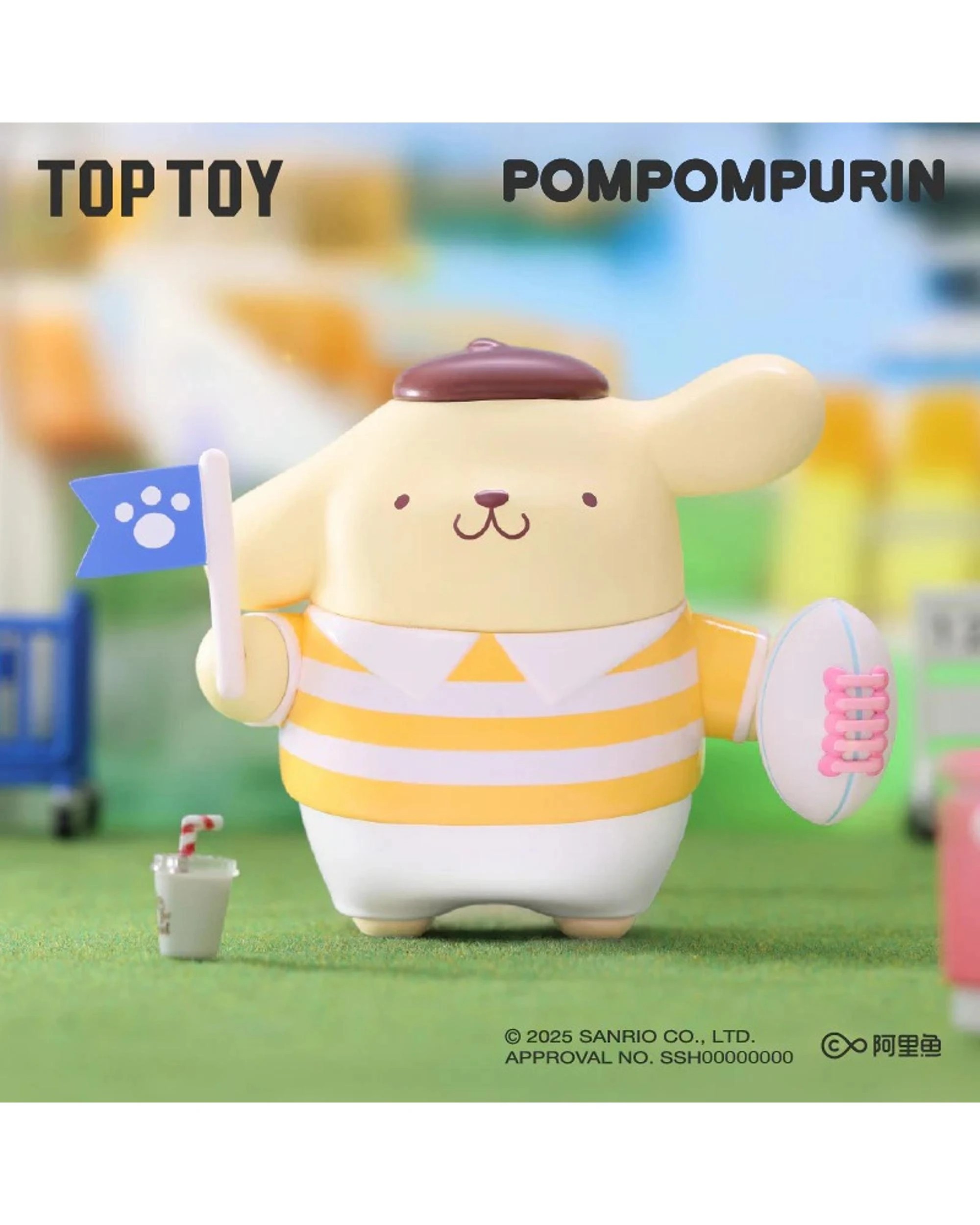 4 Top Toy Sanrio Characters Vibrant Sports Meeting Series Figure Blind Box, 4 of 9