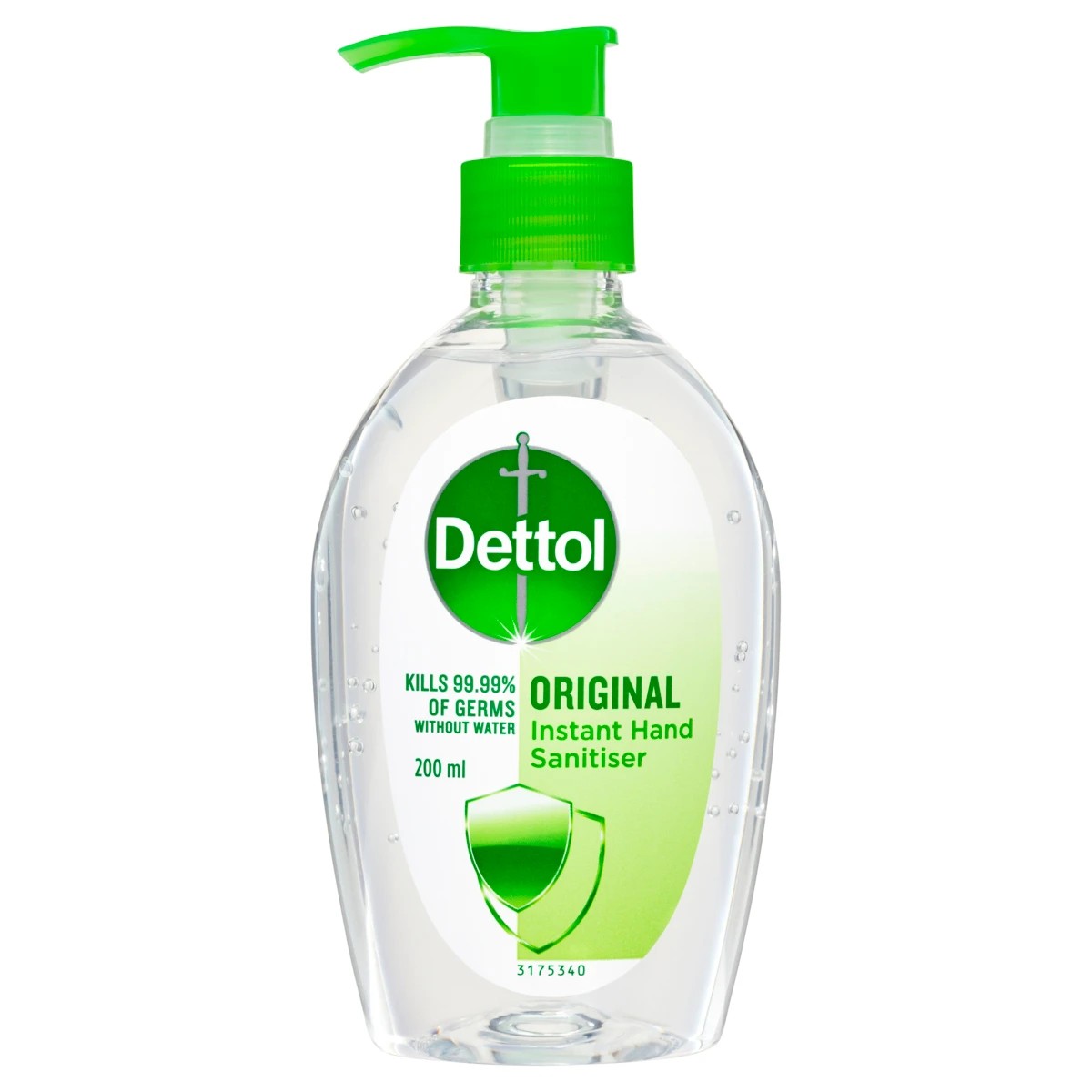 1 Dettol Original Instant Hand Sanitiser 200ml, 1 of 6
