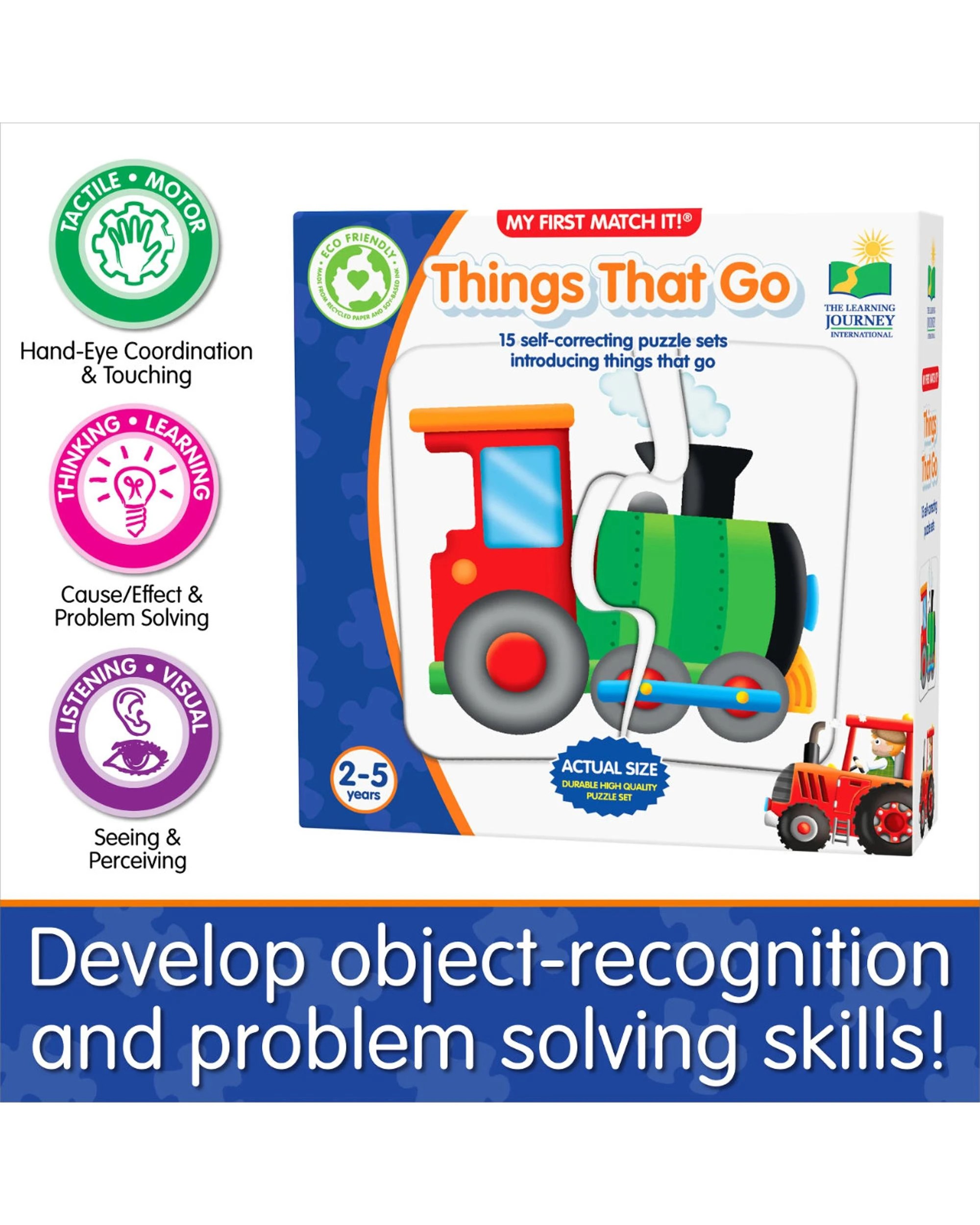 7 Learning Journey My First Match It Things That Go, 7 of 8