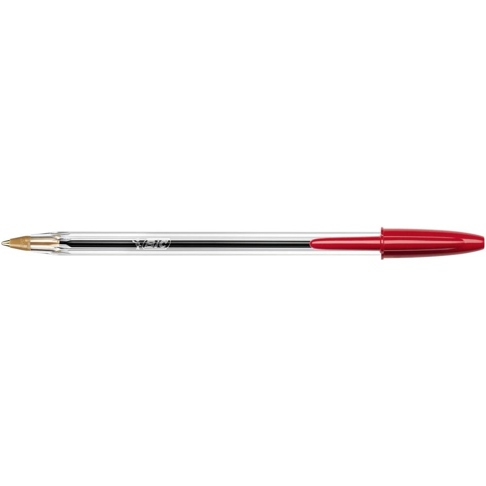 2 BIC Cristal Original Ballpoint Pen Red 4 Pack, 2 of 2