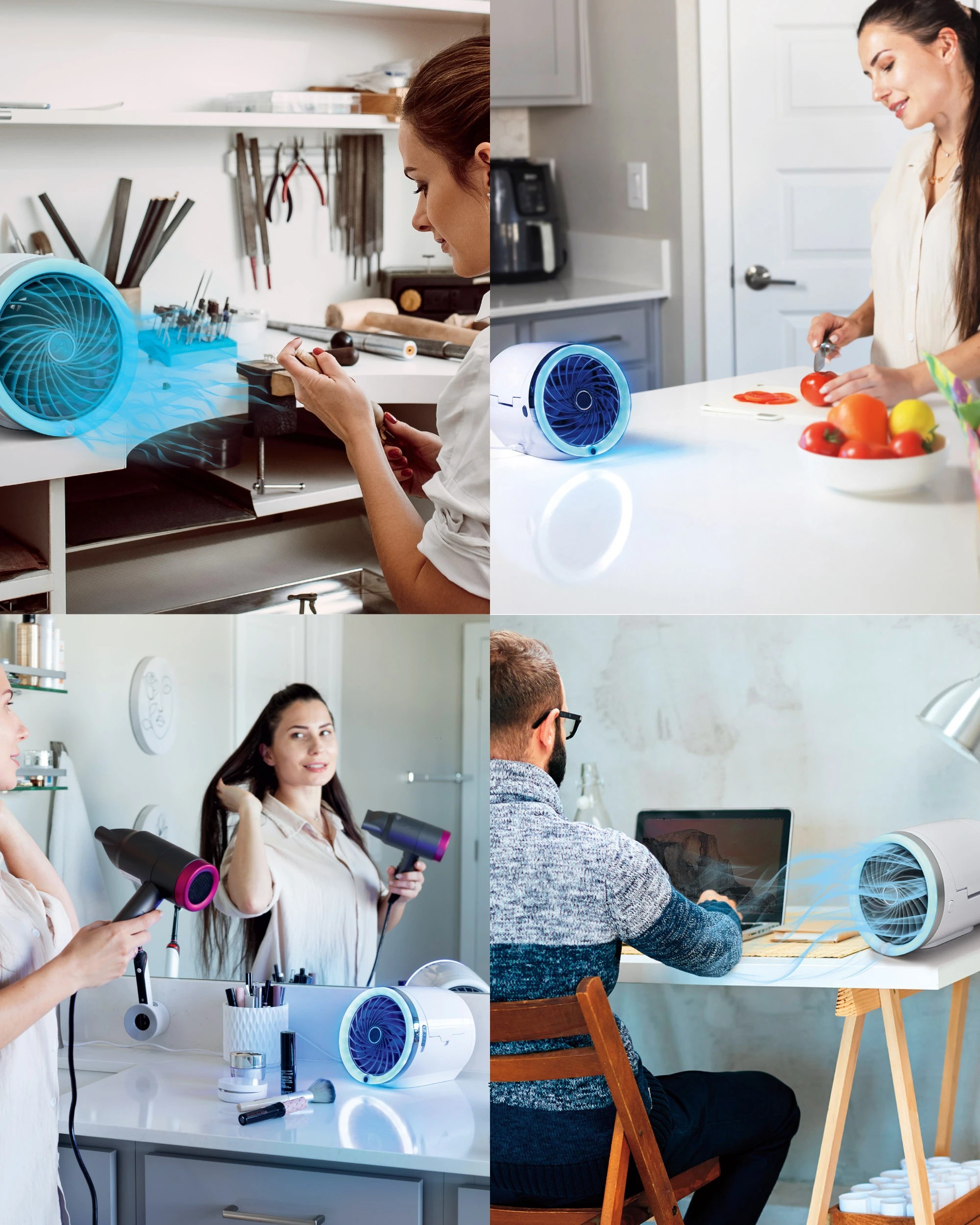 5 Arctic Air Ice Jet Powerful Personal Ice Infused Air Cooler, 5 of 8