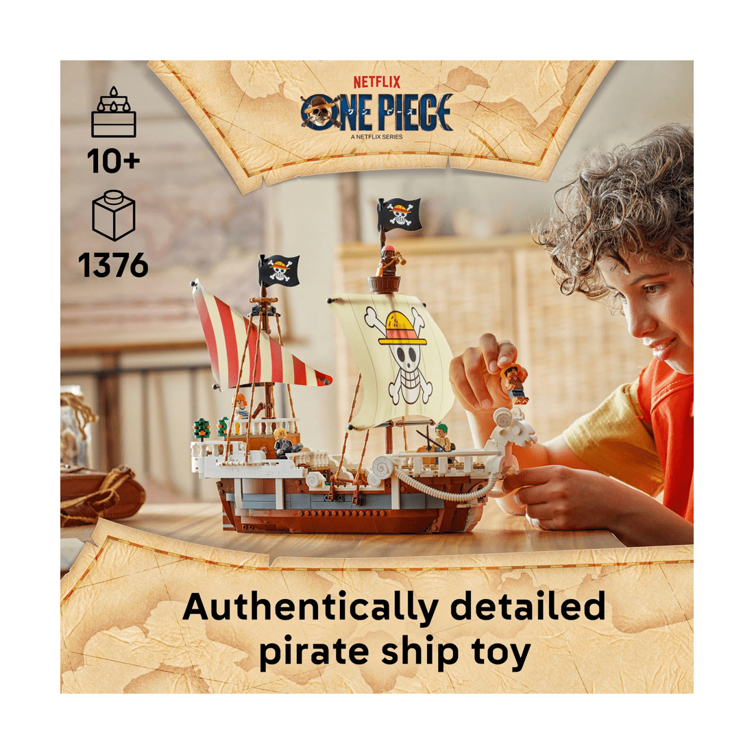 3 LEGO ONE PIECE The Going Merry Pirate Ship 75639, 3 of 10
