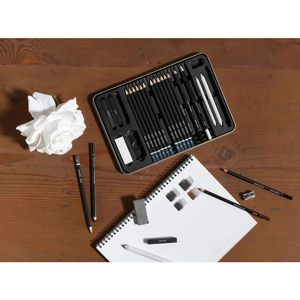 2 Kent Essentials Sketching and Drawing Set 27 Piece, 2 of 4