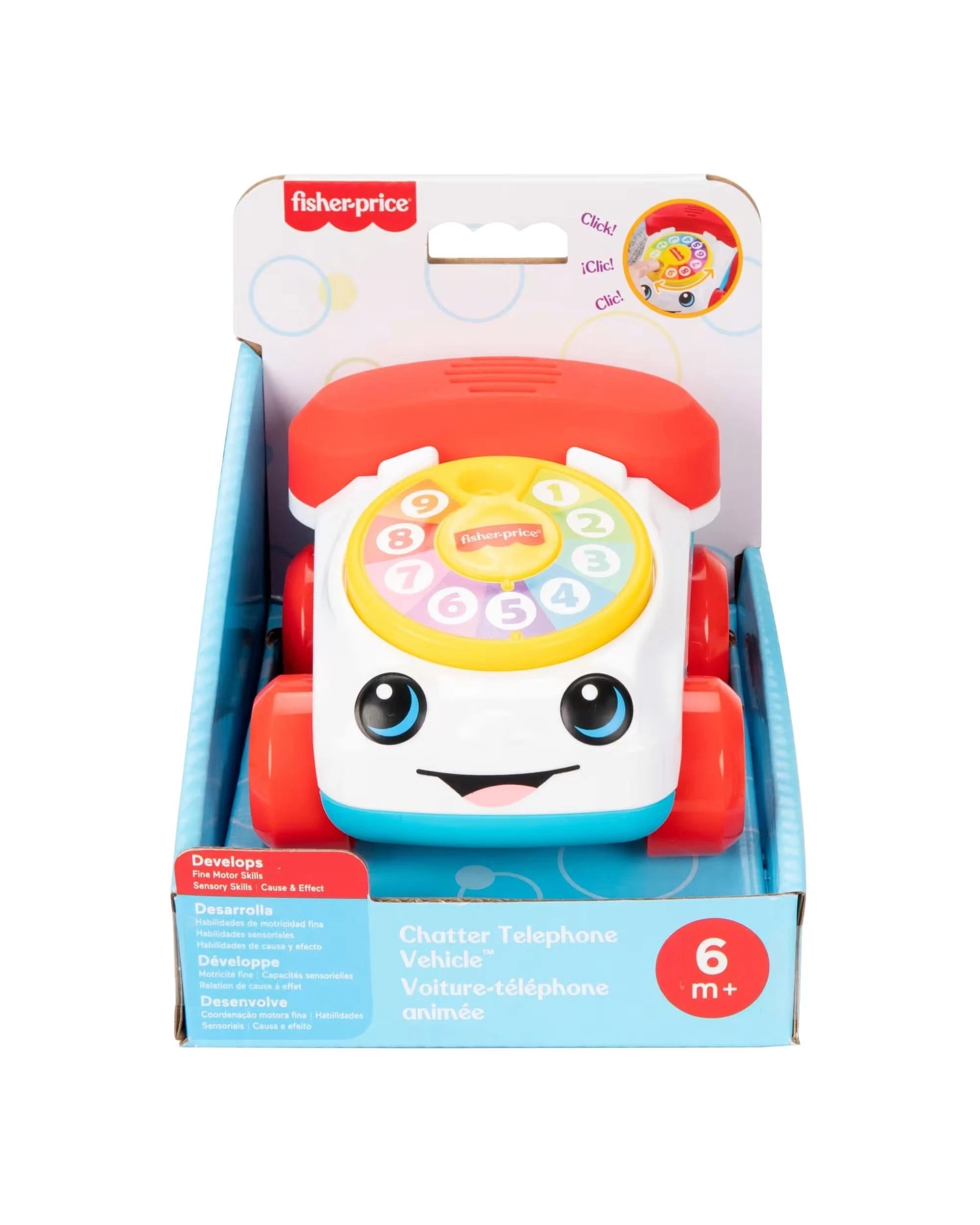 1 Fisher-Price Chatter Telephone Vehicle, 1 of 6