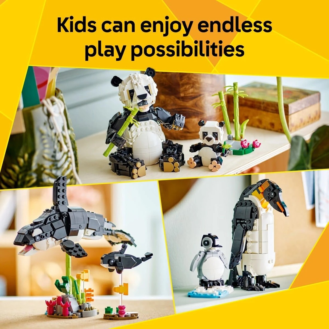 6 LEGO Creator Wild Animals: Panda Family 31165, 6 of 10