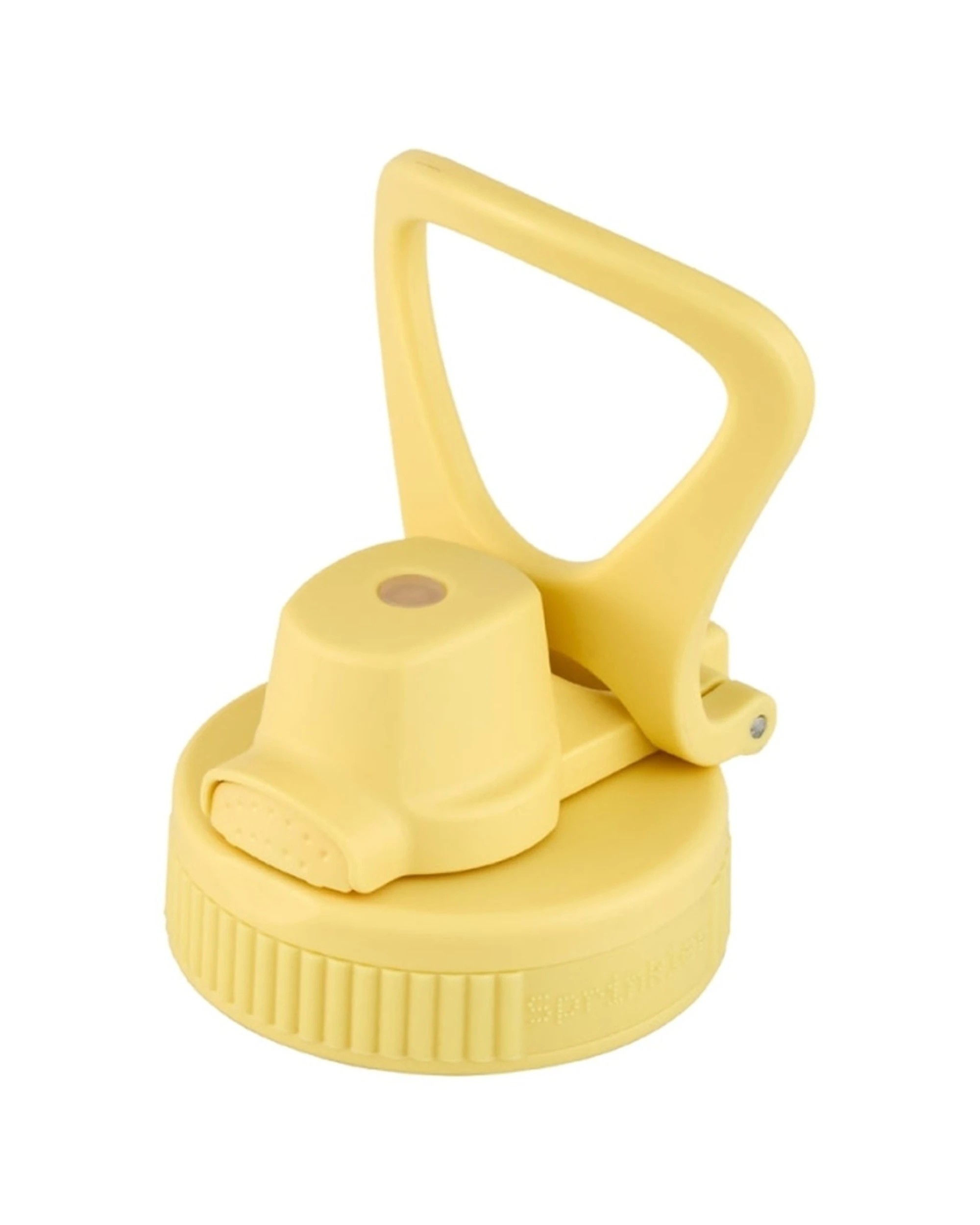 1 Sprinkler Alfie Lid Push Button Cap Leak Proof Silicone Seals Popcorn - Yellow, 1 of 2