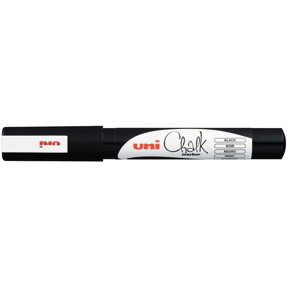 1 Uni-Ball Liquid Chalk Marker Black, 1 of 2
