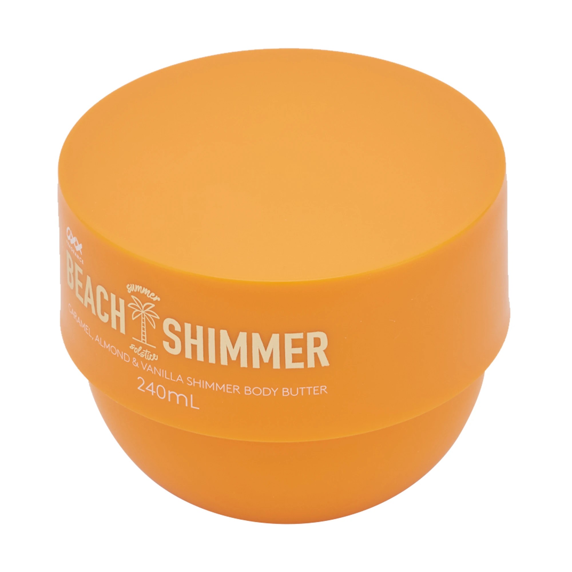 3 OXX Fragrance Beach Shimmer Summer Solstice Body Butter 240ml - Caramel, Almond and Vanilla, 3 of 7