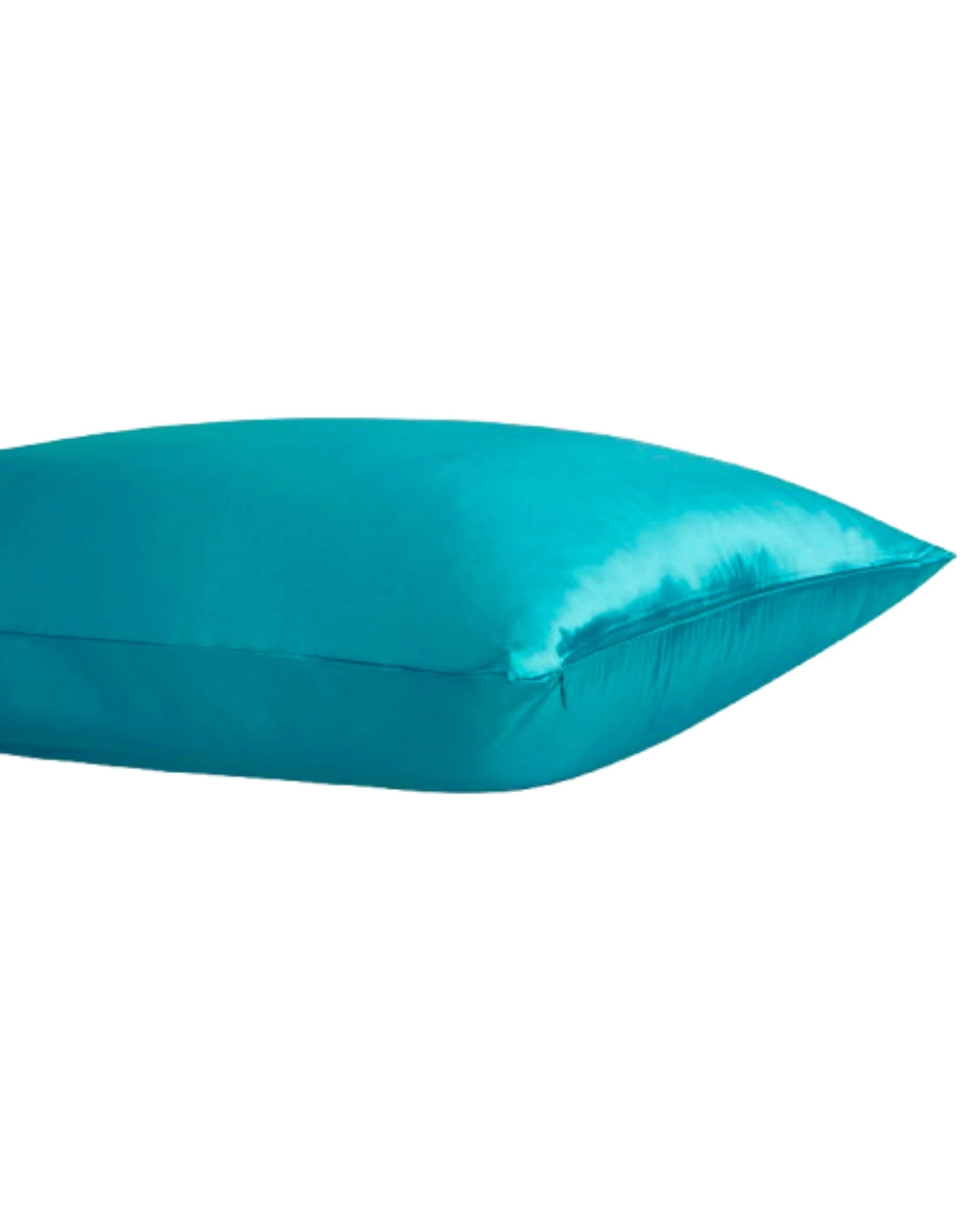 2 Gioia Casa Mulberry Silk Pillowcase Soft Hypoallergenic - Teal, 2 of 4