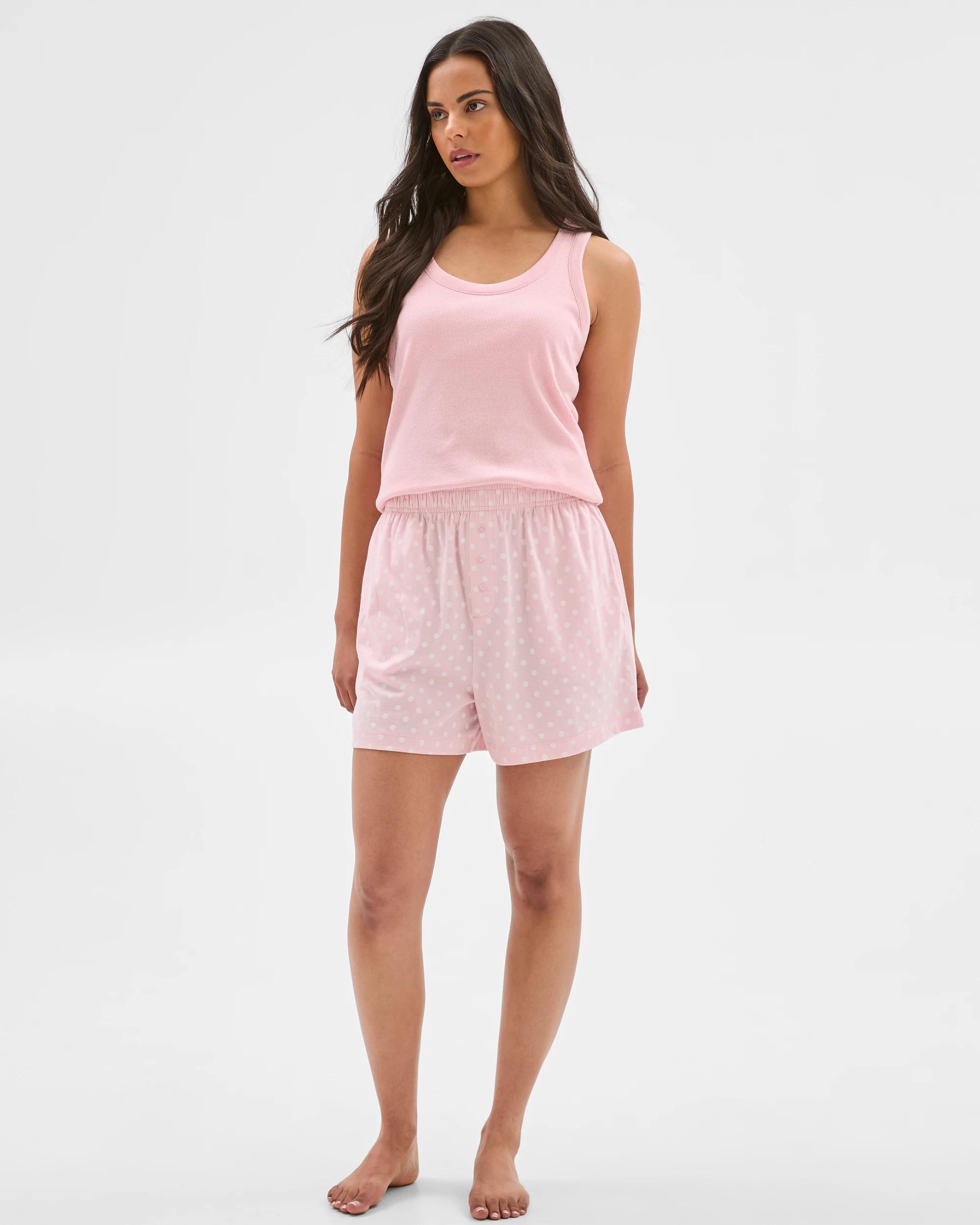 1 Target Australian Cotton Jersey Sleep Boxer Shorts POLKA DOT, 1 of 6