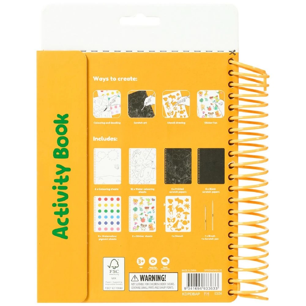 3 Kadink Activity Book Animal Party, 3 of 10