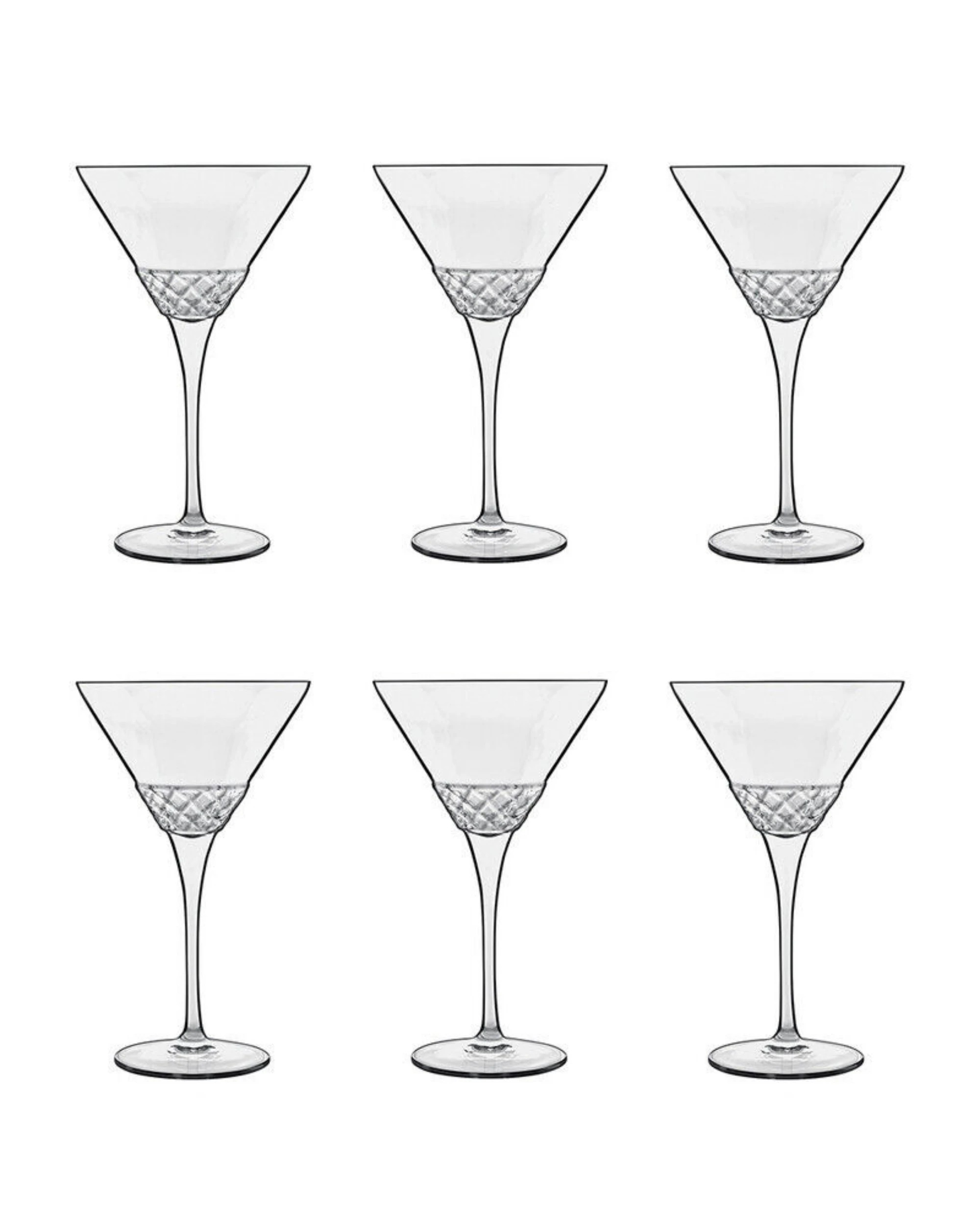 2 Luigi Bormioli Roma 1960 Martni Glasses220ml 6 Pack - Clear, 2 of 3