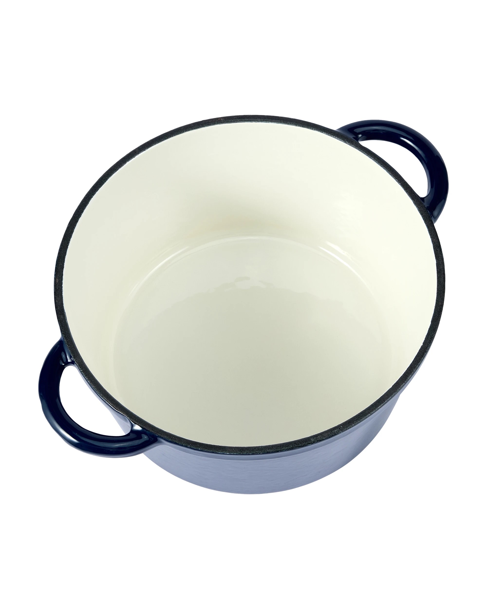 4 4L Cast Iron Casserole - Navy, 4 of 6