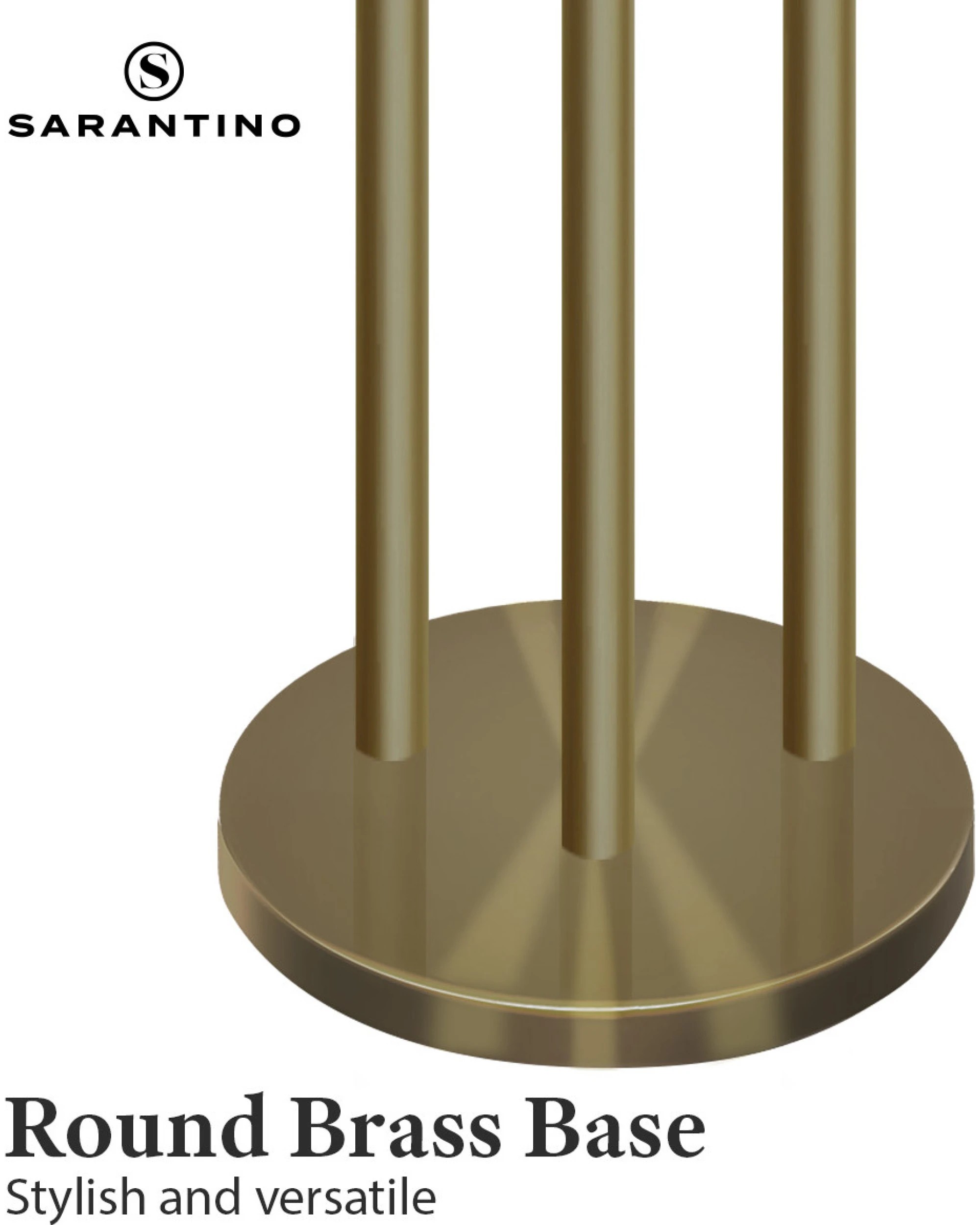 6 Sarantino Three Metal Shade Floor Lamp, 6 of 8