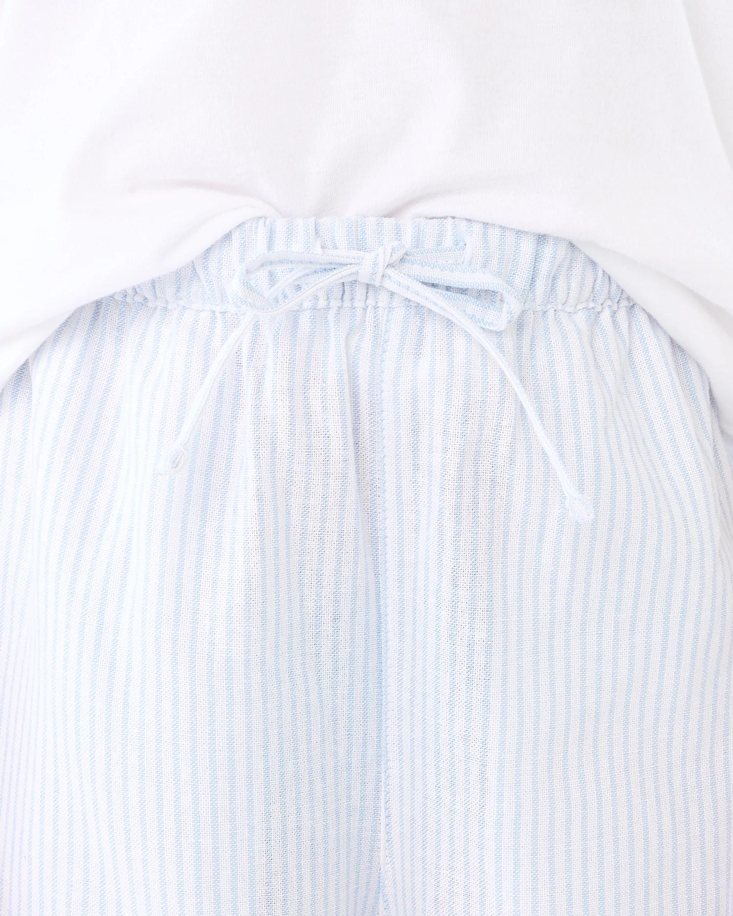 4 Linen Pants Blu Stripe, 4 of 6
