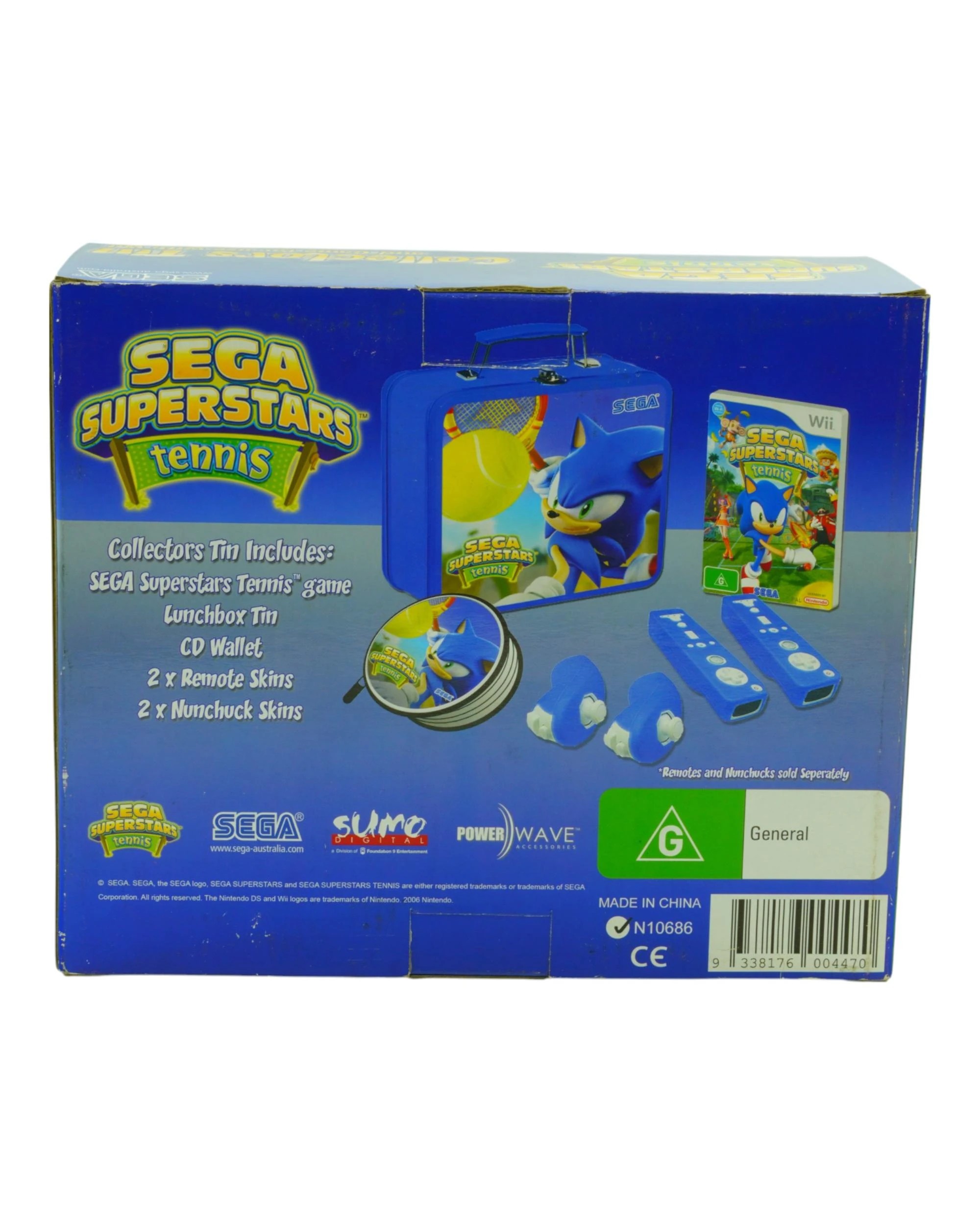 6 Sega Superstars Tennis Sonic Collectors Tin, 6 of 8