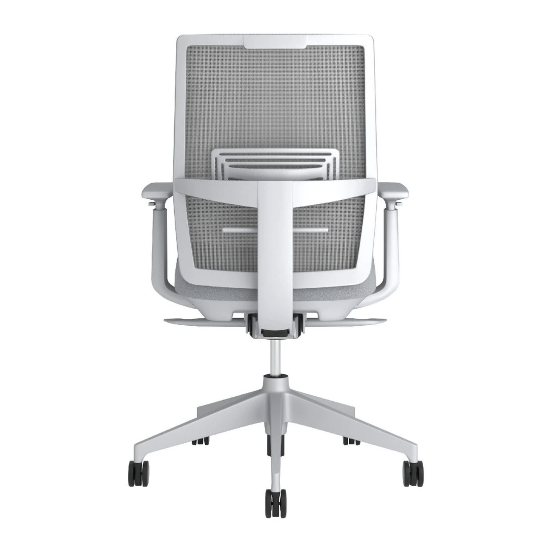 4 Haworth Aloha Active Ergonomic Chair Grey, 4 of 9