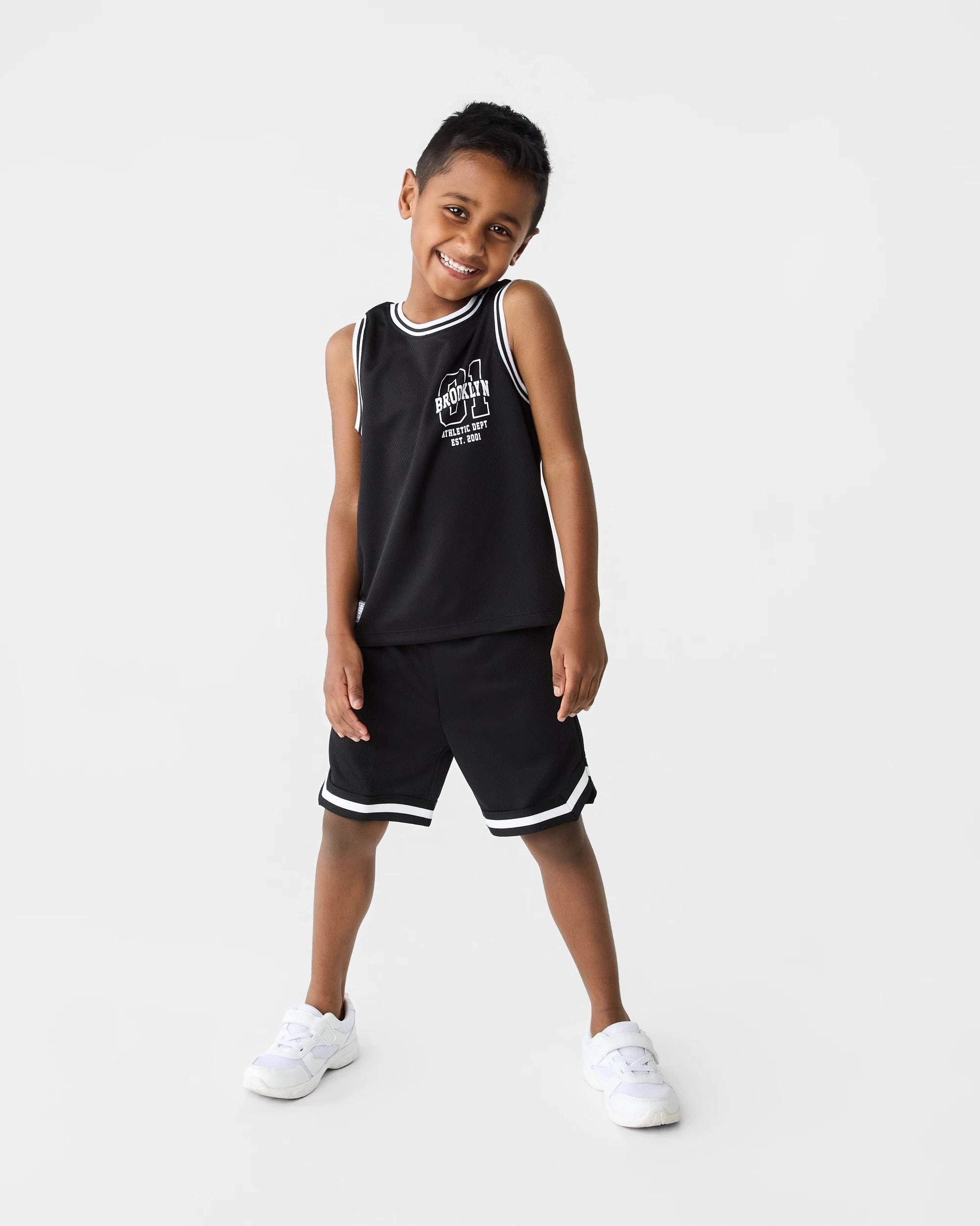 5 Mesh Shorts Black, 5 of 6