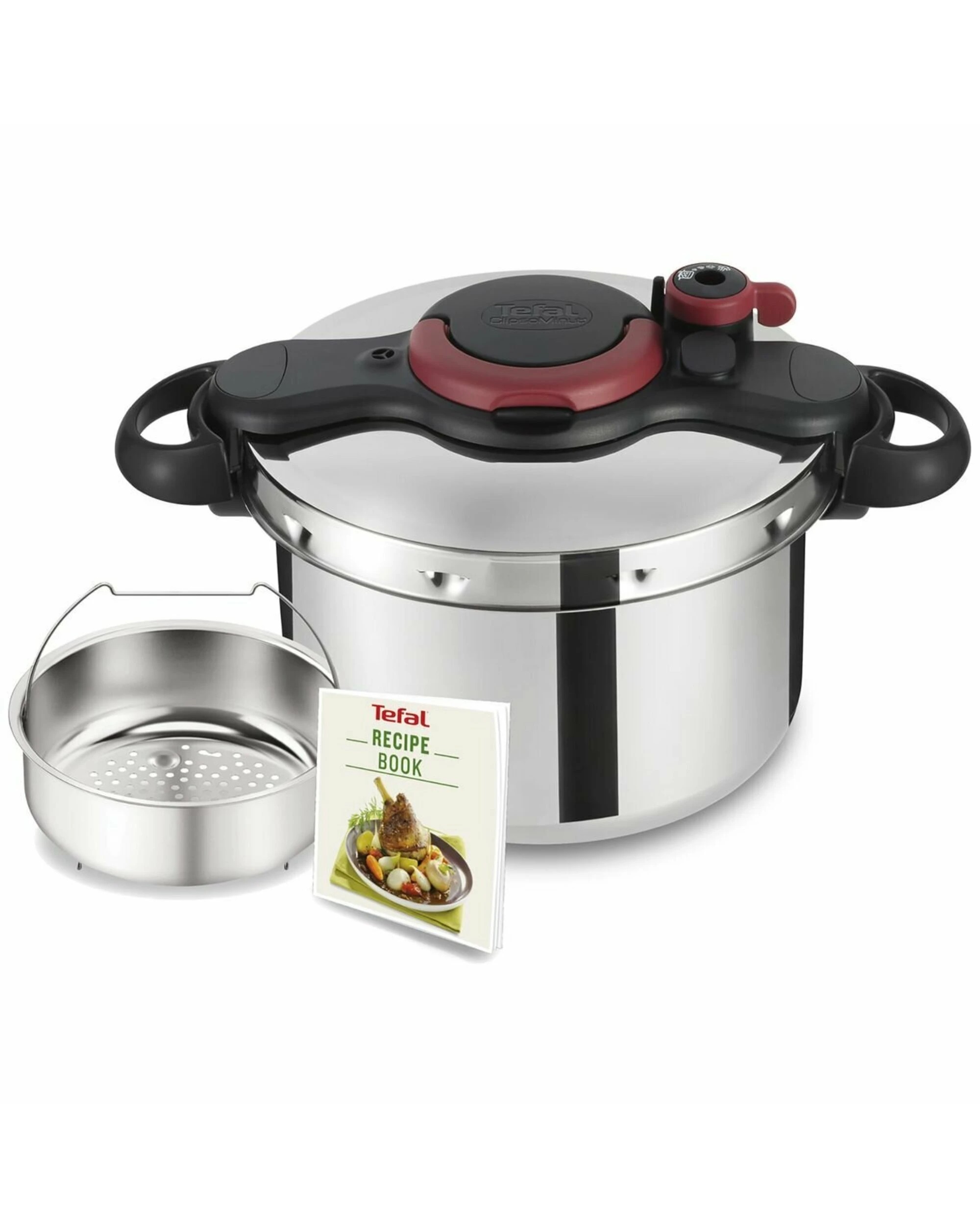 3 Tefal 7.5L Clipso Minut' Easy Pressure Cooker, 3 of 5