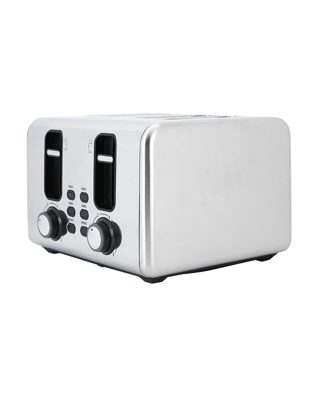 2 4 Slice Stainless Steel Toaster, 2 of 10
