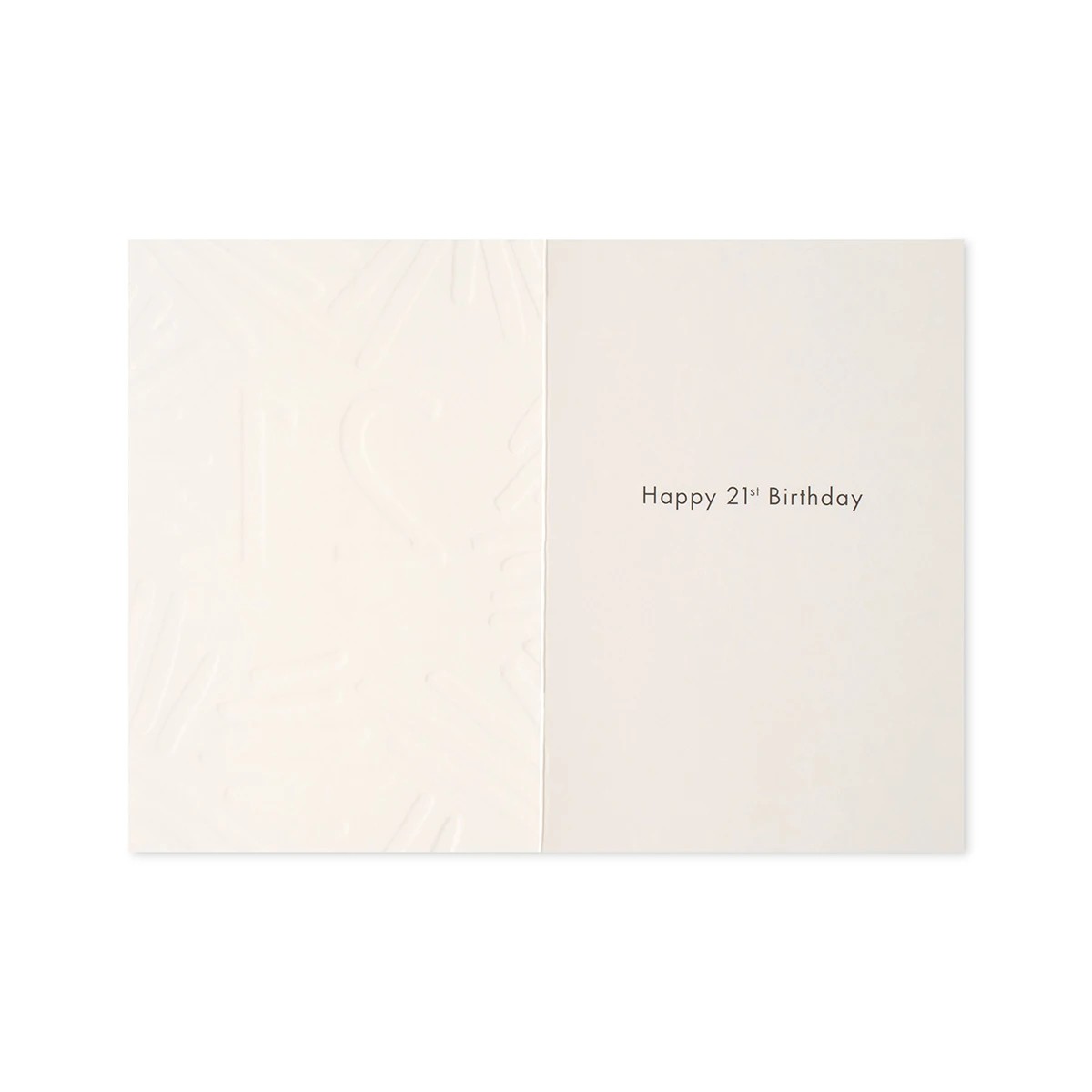 2 Connections from Hallmark 21st Birthday Card - Brights, 2 of 3