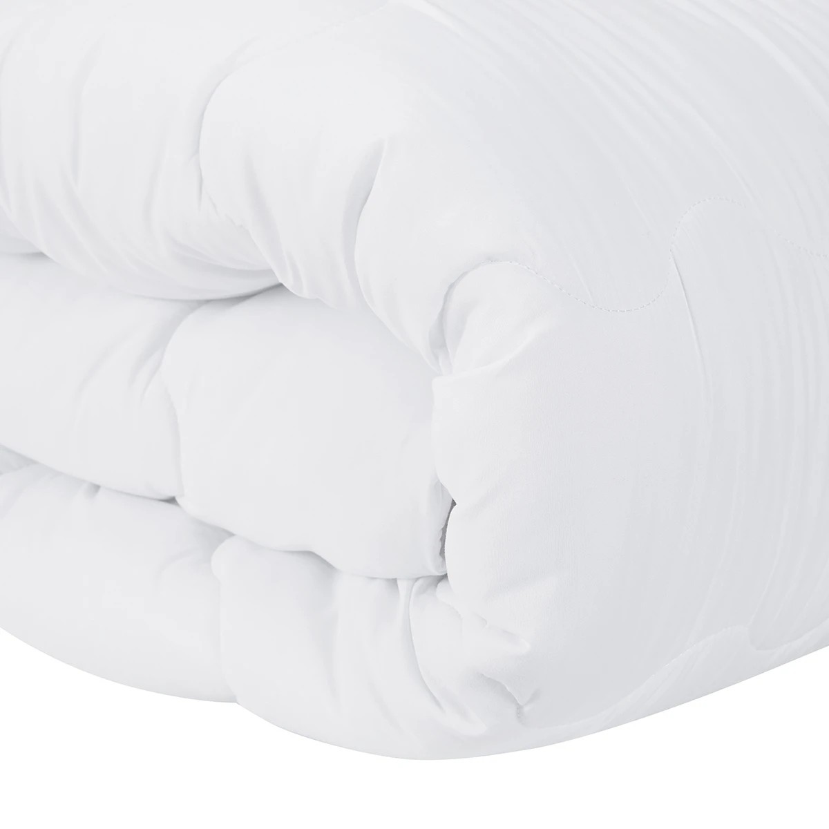 3 Strapped Airflow Mattress Topper - King Bed, White, 3 of 5
