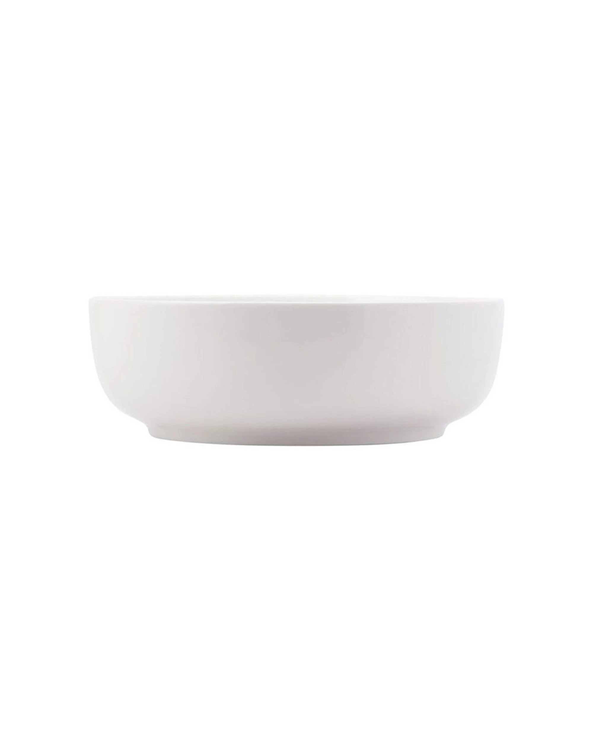 2 Maxwell & Williams Basics 20cm Serving Bowl Porcelain Microwave Oven Safe
 - White, 2 of 3