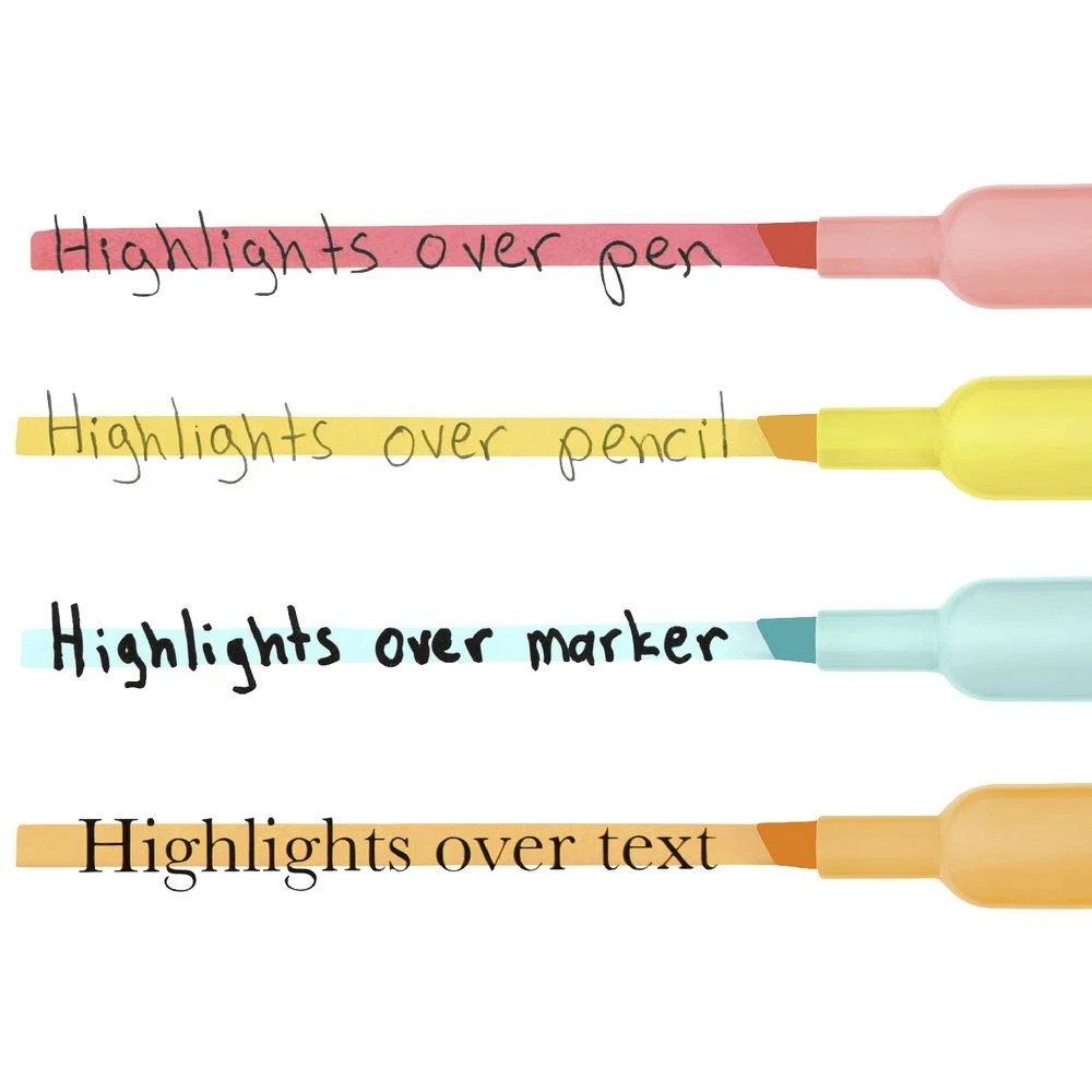 6 Sharpie Tank Highlighters 6 Pack Pastel, 6 of 10