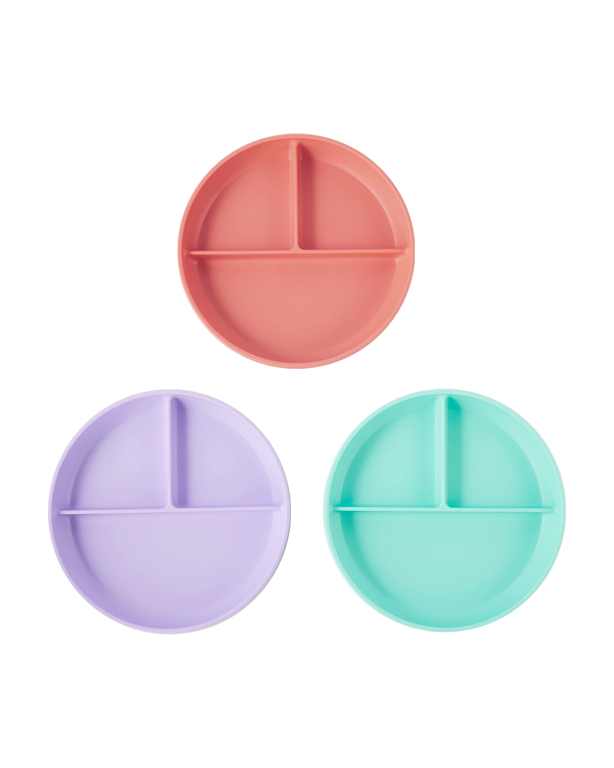 2 Suction Divided Plate - Assorted, 2 of 10