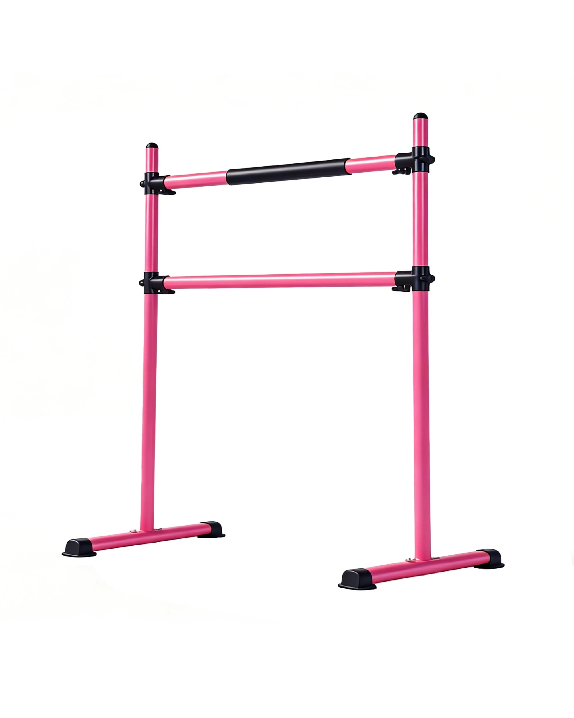 7 Advwin Double Ballet Barre, Height Adjustable Stretch Dance Bar with Carry Bag for Home, Studio & Gym, 7 of 7