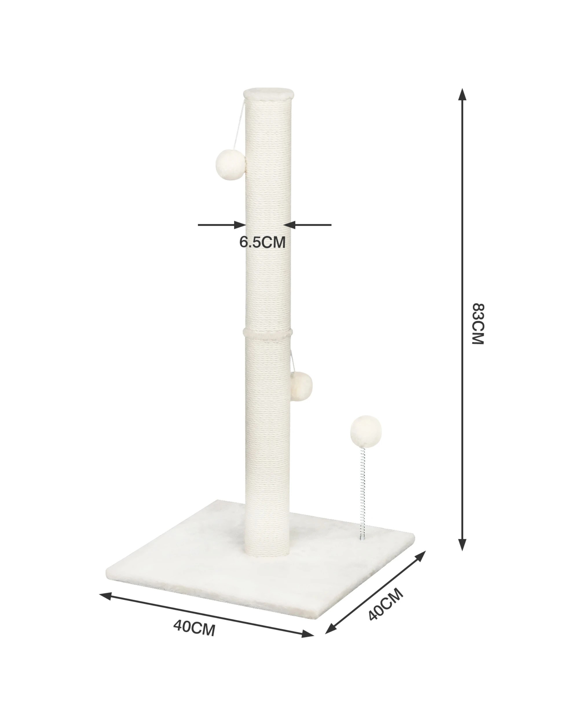 8 Advwin Cat Scratching Post Cat Tree, 8 of 8