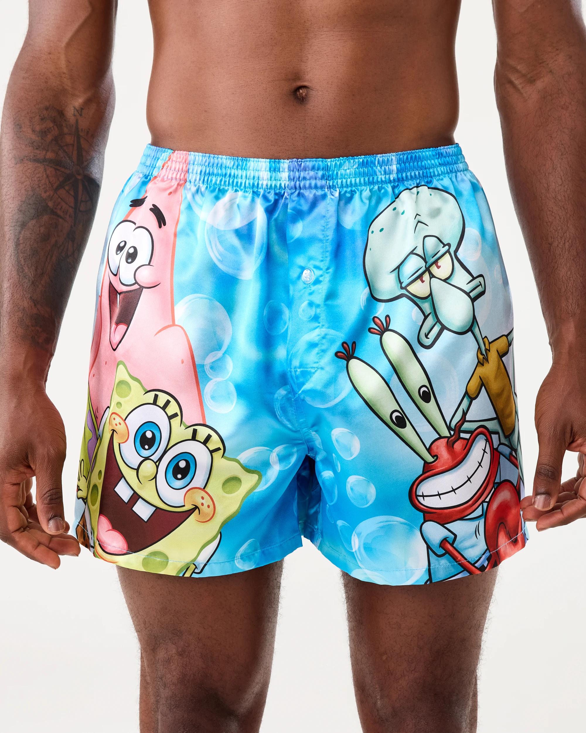 1 SpongeBob SquarePants License Boxers Spngbb W26, 1 of 4