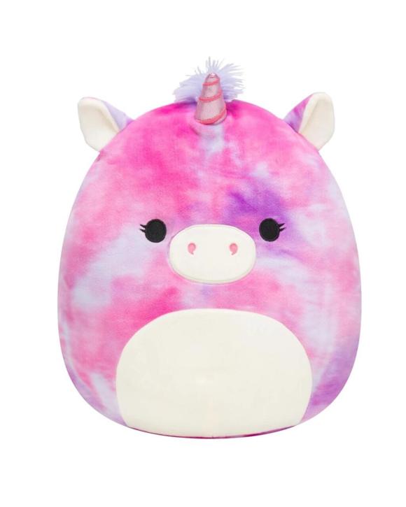 Squishmallows Lola the Tie-Dye Unicorn 12 inch Plush - Multi