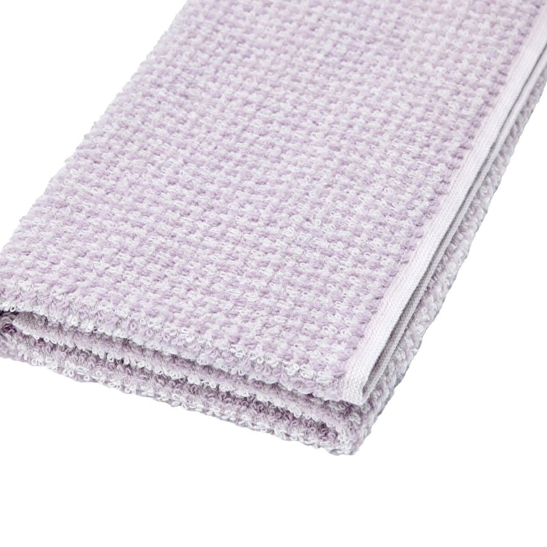 4 Mini Waffle Cotton Hand Towel - Lilac, 4 of 6