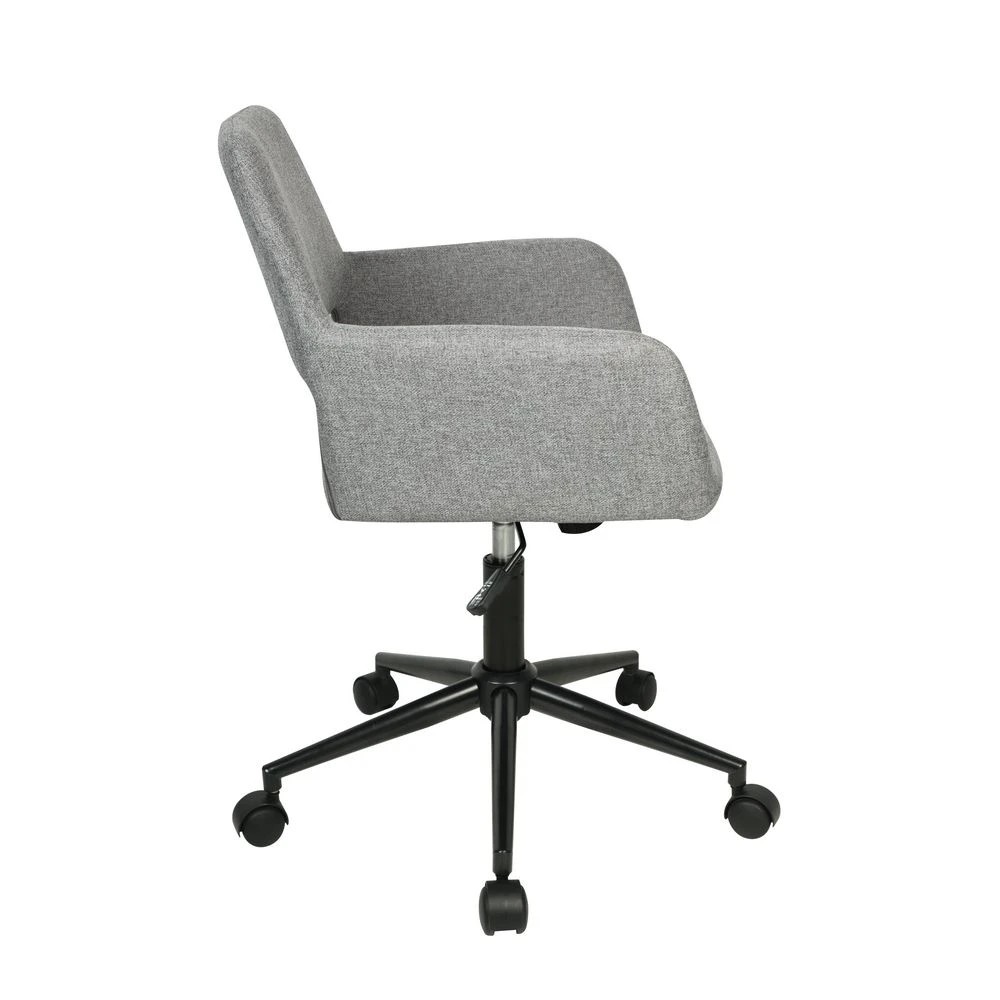2 Otto Nordby Desk Chair Fabric Grey Ergonomic Chairs and Desk Chairs, 2 of 10