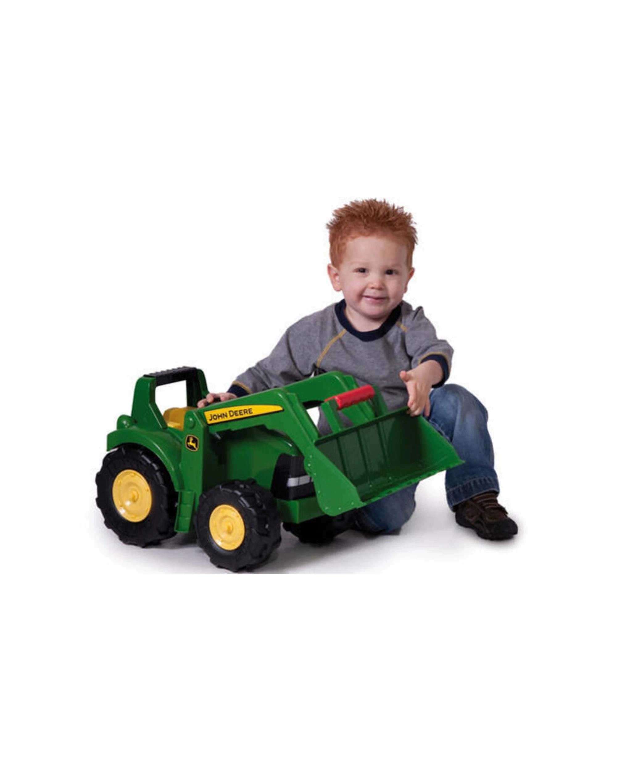 3 JOHN DEERE Big Scoop Tractor Loader Sandbox Tough Durable Outdoor Kids Toy Suitable For - Multi, 3 of 3