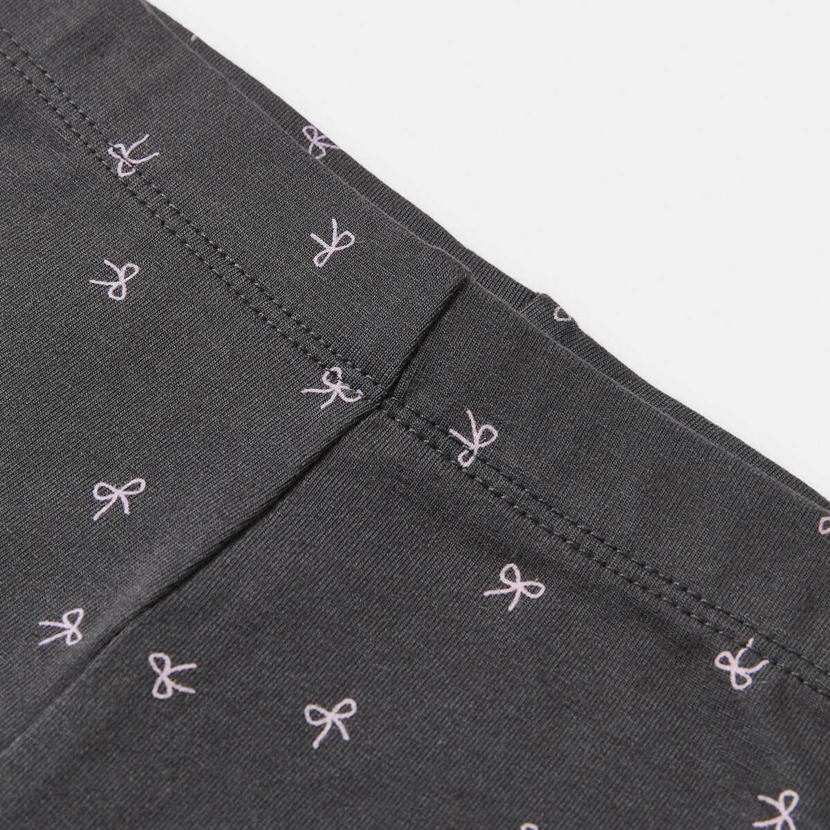 6 3 Pack Print Leggings PURPLE BOWS, 6 of 8