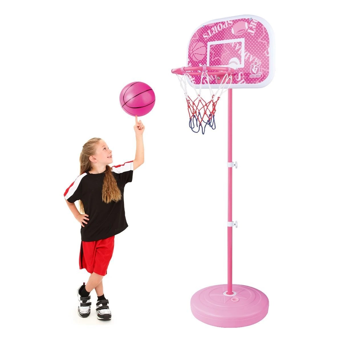 2 Ausway Portable Freestanding Kids Basketball Hoop, 2 of 7